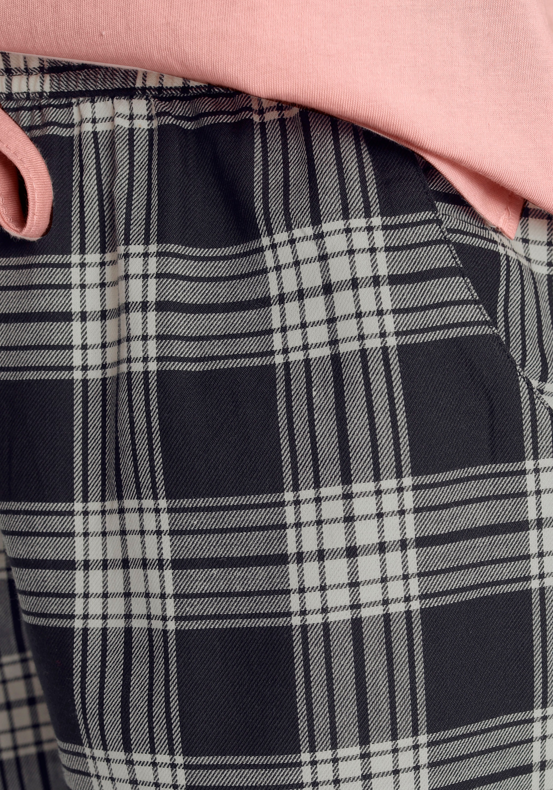 H.I.S Pyjama, (2 tlg.), mit karierter Schlafhose