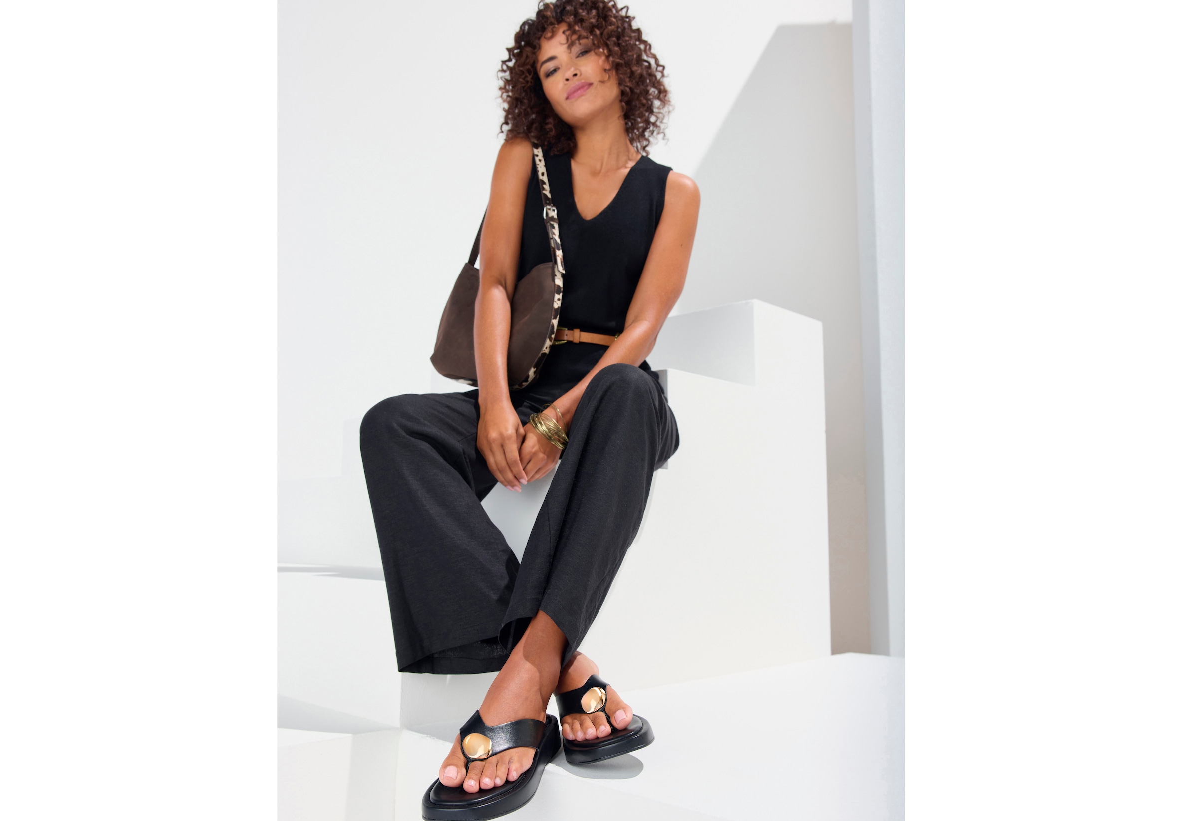 French Connection Schultertasche Henkeltasche, Handtasche, Shopper VEGAN