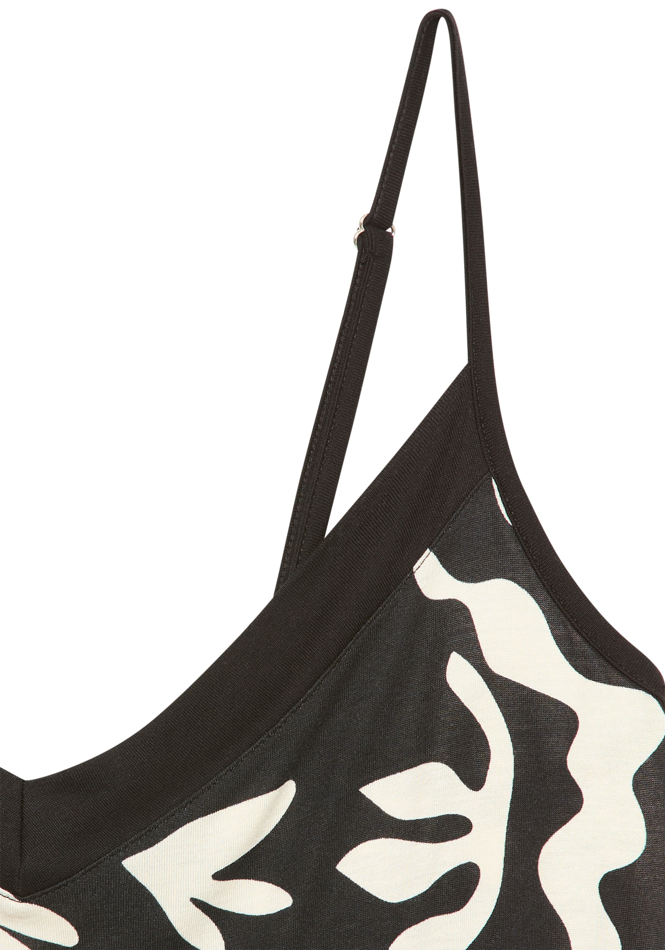 French Connection Negligé 1-teilig,  im zeitlosen Schwarz-Weiß-Look