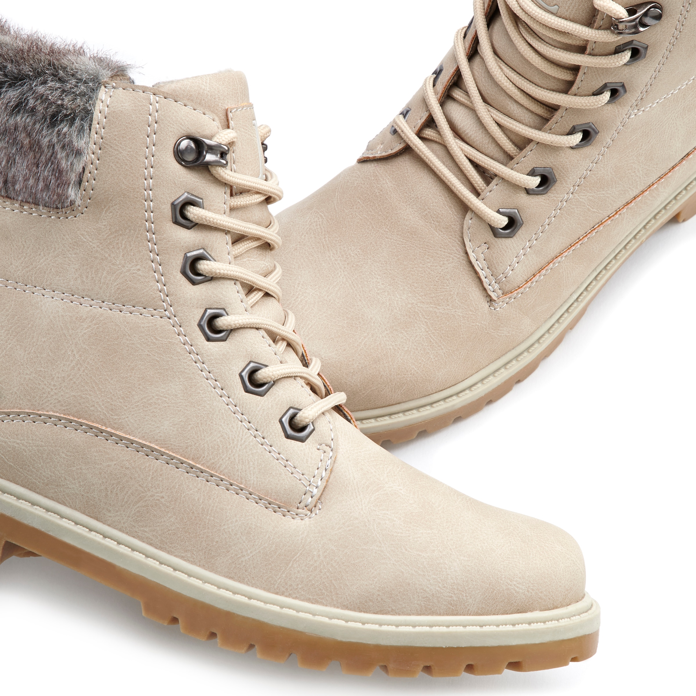LASCANA Stiefelette, wind- & wasserabweisend,Winterboots, Outdoorstiefel, Winterstiefelette