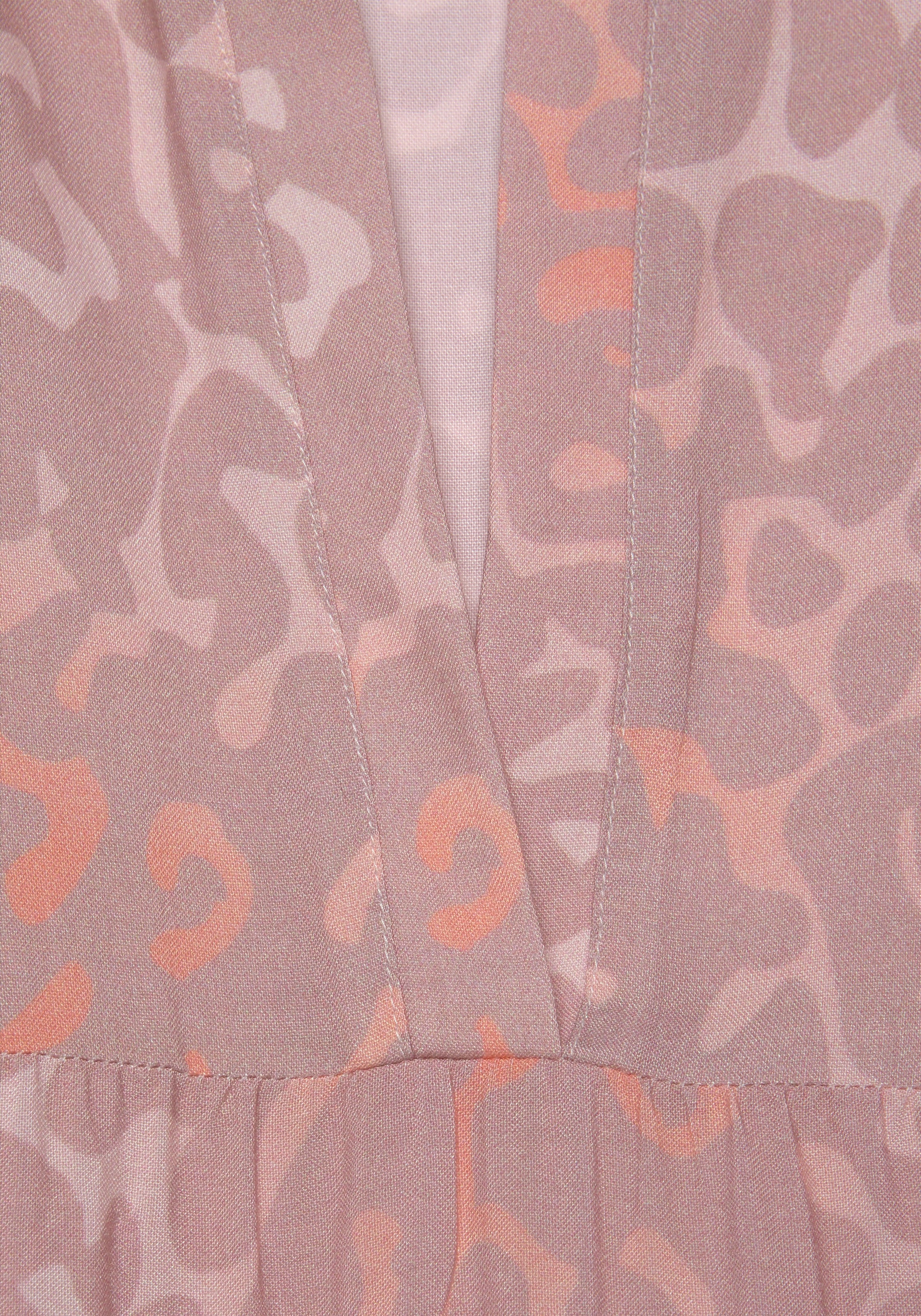 Buffalo Longbluse mit Leoprint