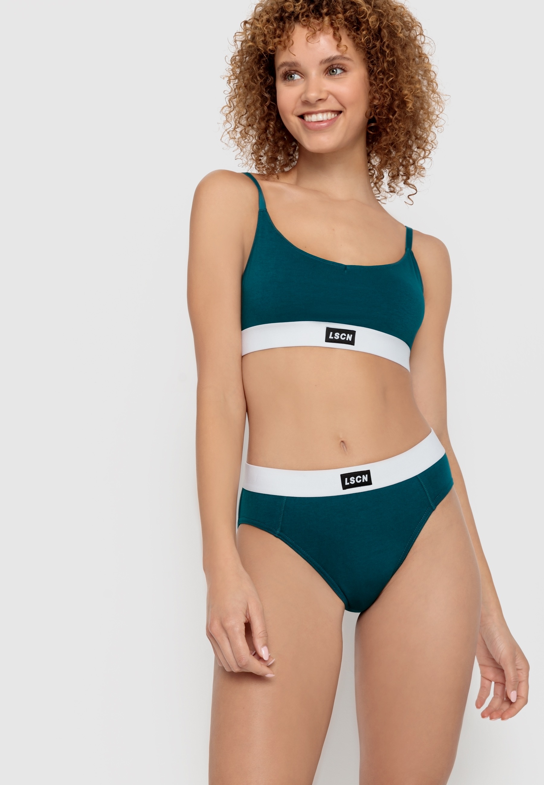 LSCN by LASCANA Bustier, mit breitem Bündchen