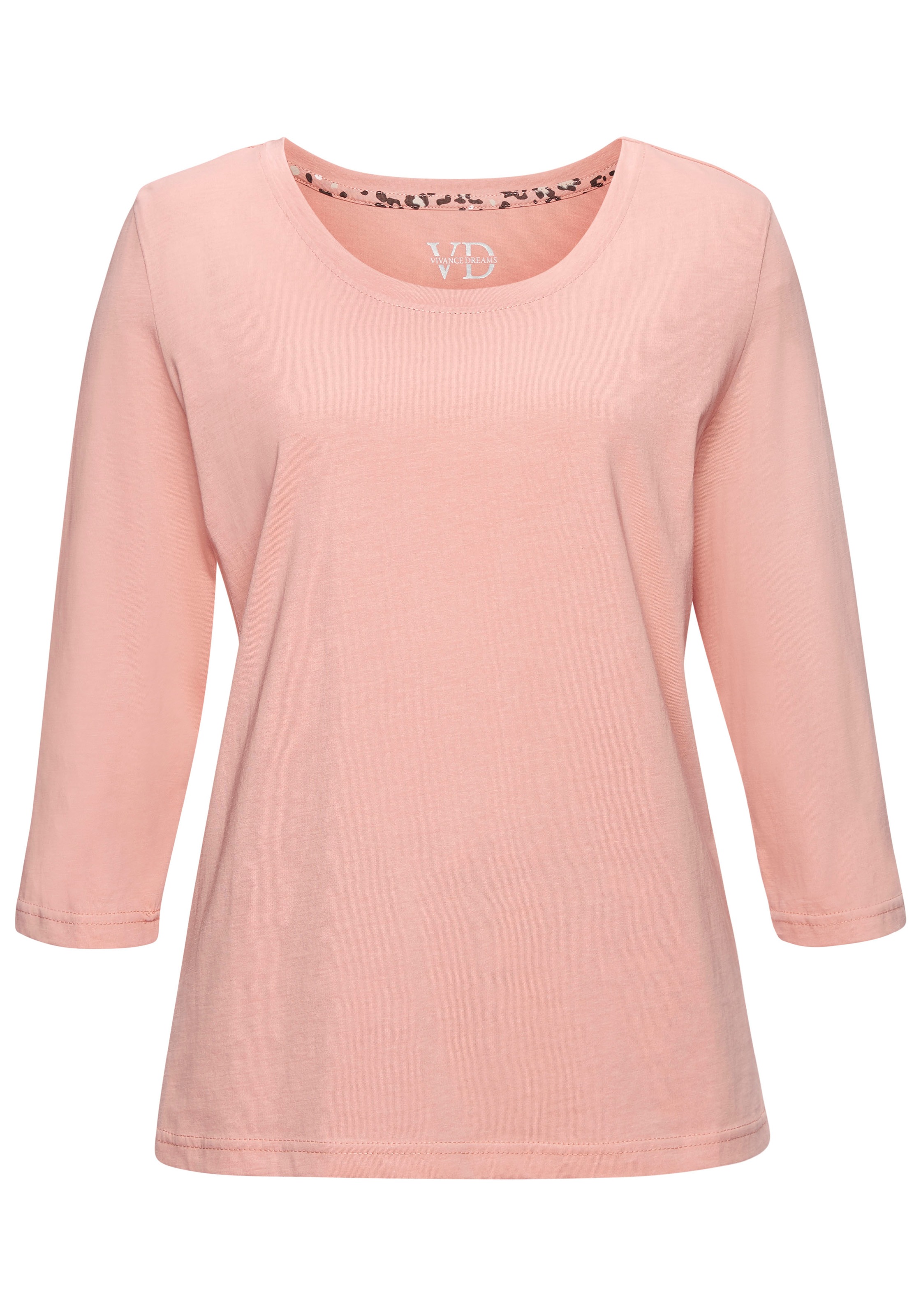 Vivance Dreams Capri-Pyjama, (2 tlg.), mit schönem Animalprint