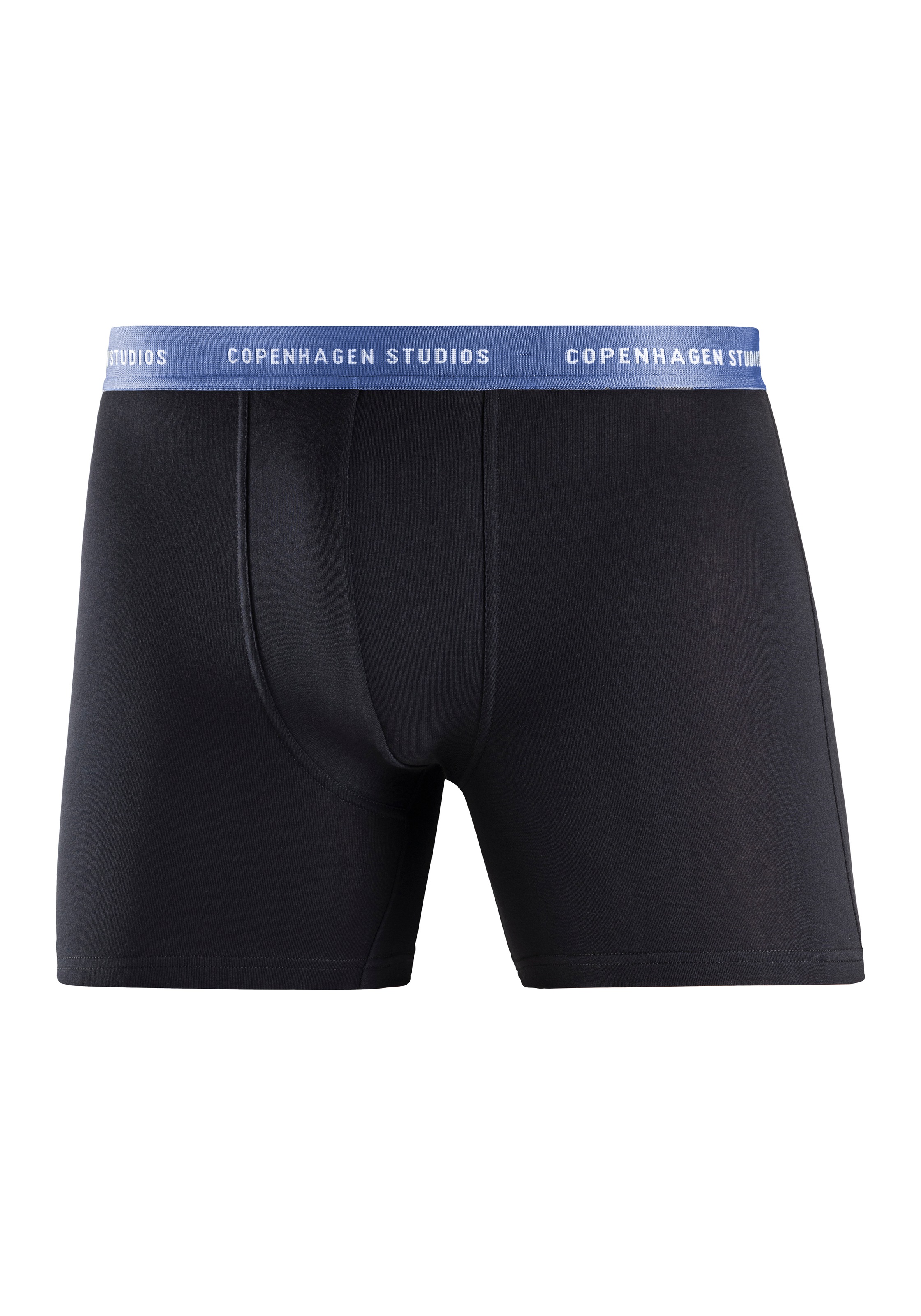 Copenhagen Studios Boxer »Boxershorts für Herren«, (3 St.), mit längerem Bein und Logobund