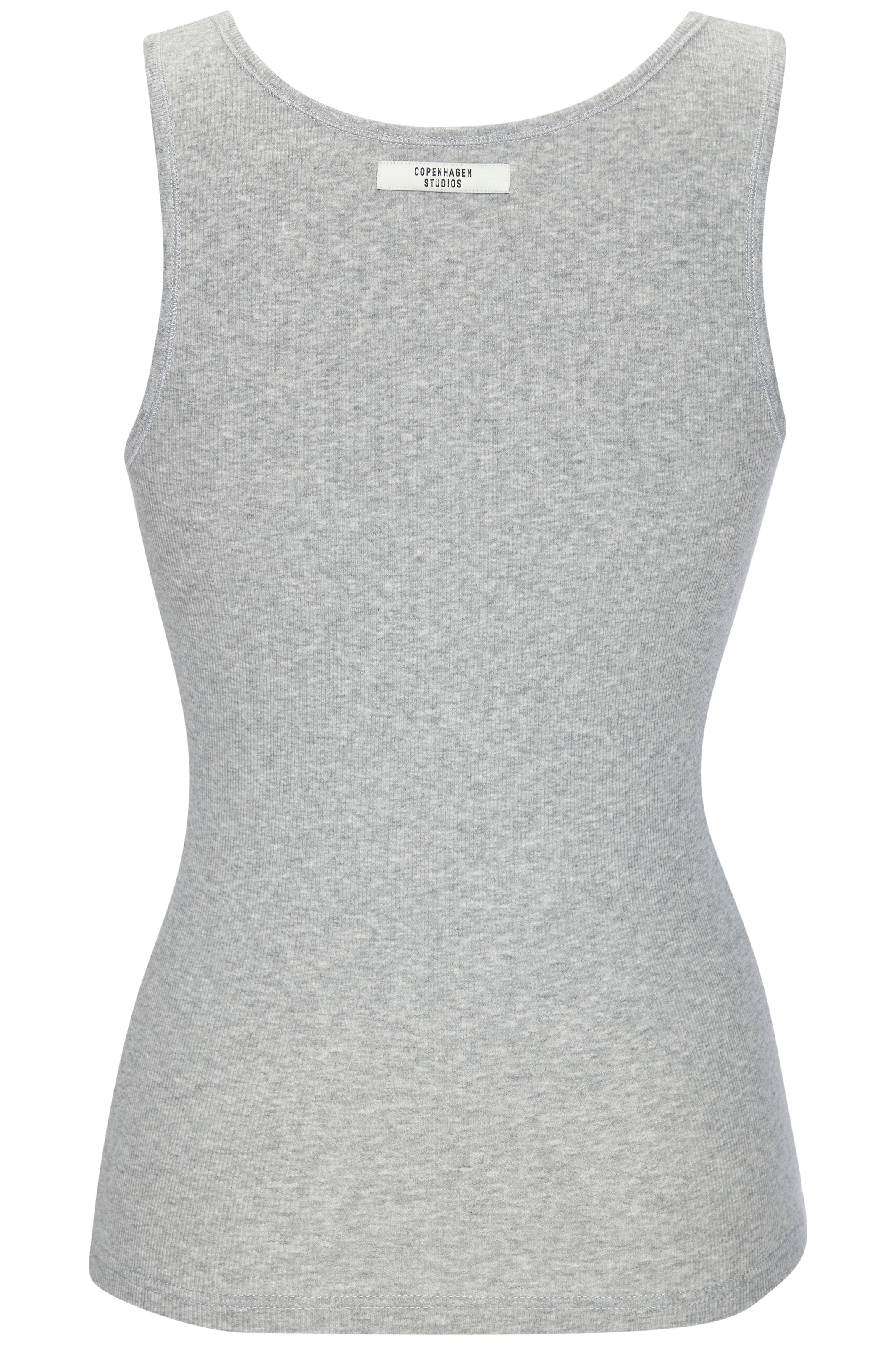 Copenhagen Studios Achseltop aus elastischer Baumwoll-Ripp-Qualität