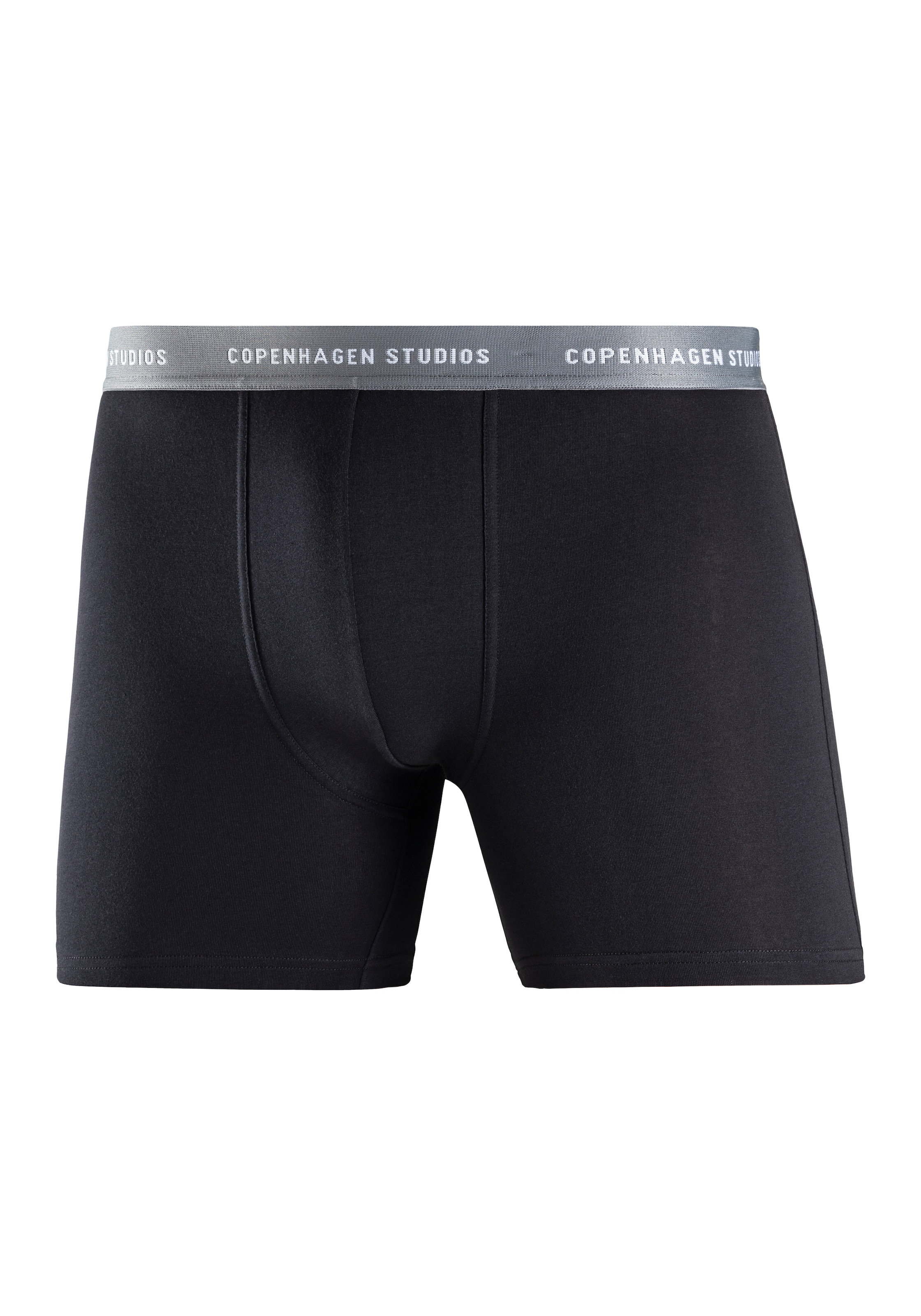 Copenhagen Studios Boxer »Boxershorts für Herren«, (3 St.), mit längerem Bein und Logobund