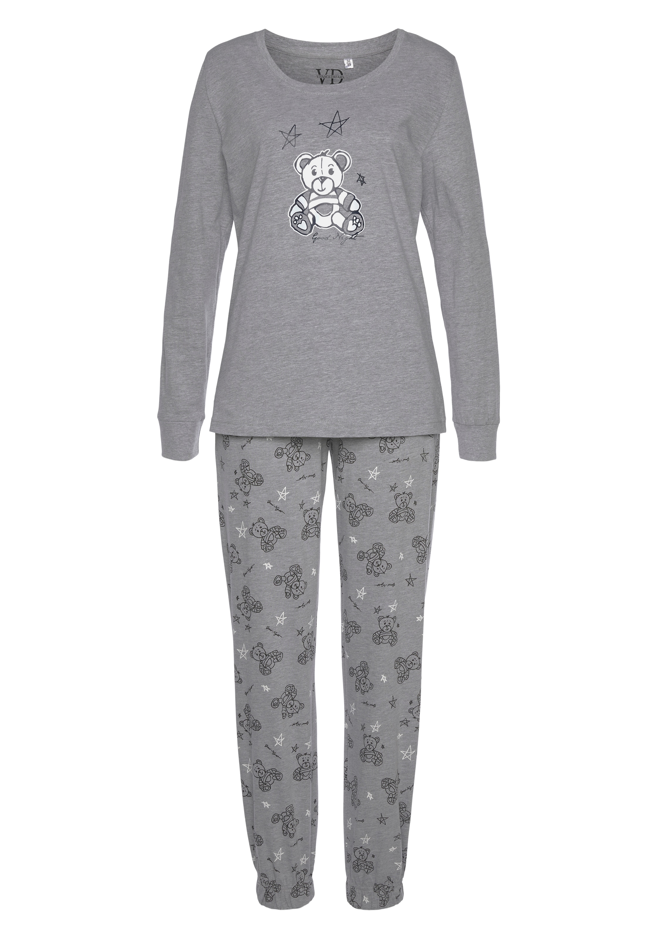 Vivance Dreams Pyjama, (2 tlg.)
