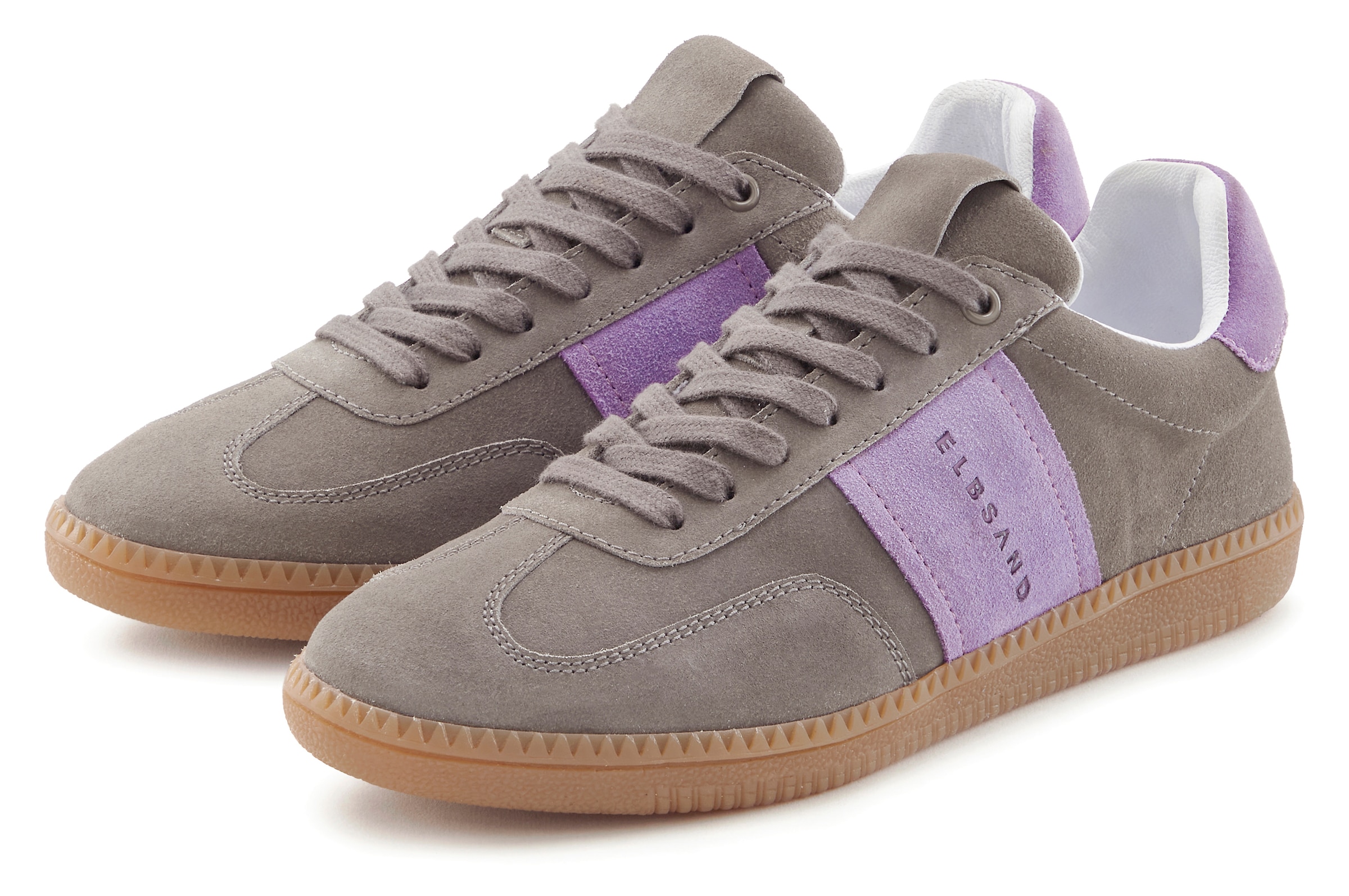 Elbsand Sneaker »Freizeitschuh, Schnürschuh«, Retro Sneaker,Lederschuh, Schnürhalbschuh, Halbschuh aus Leder Unisex
