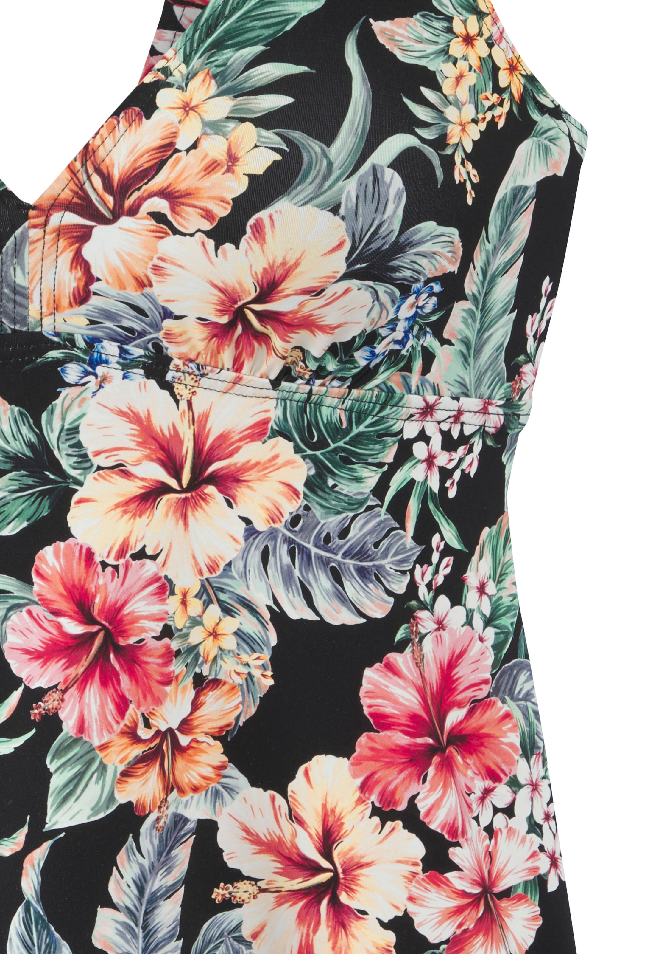LASCANA Bügel-Tankini-Top »Salsa«, mit tollem Blumenprint