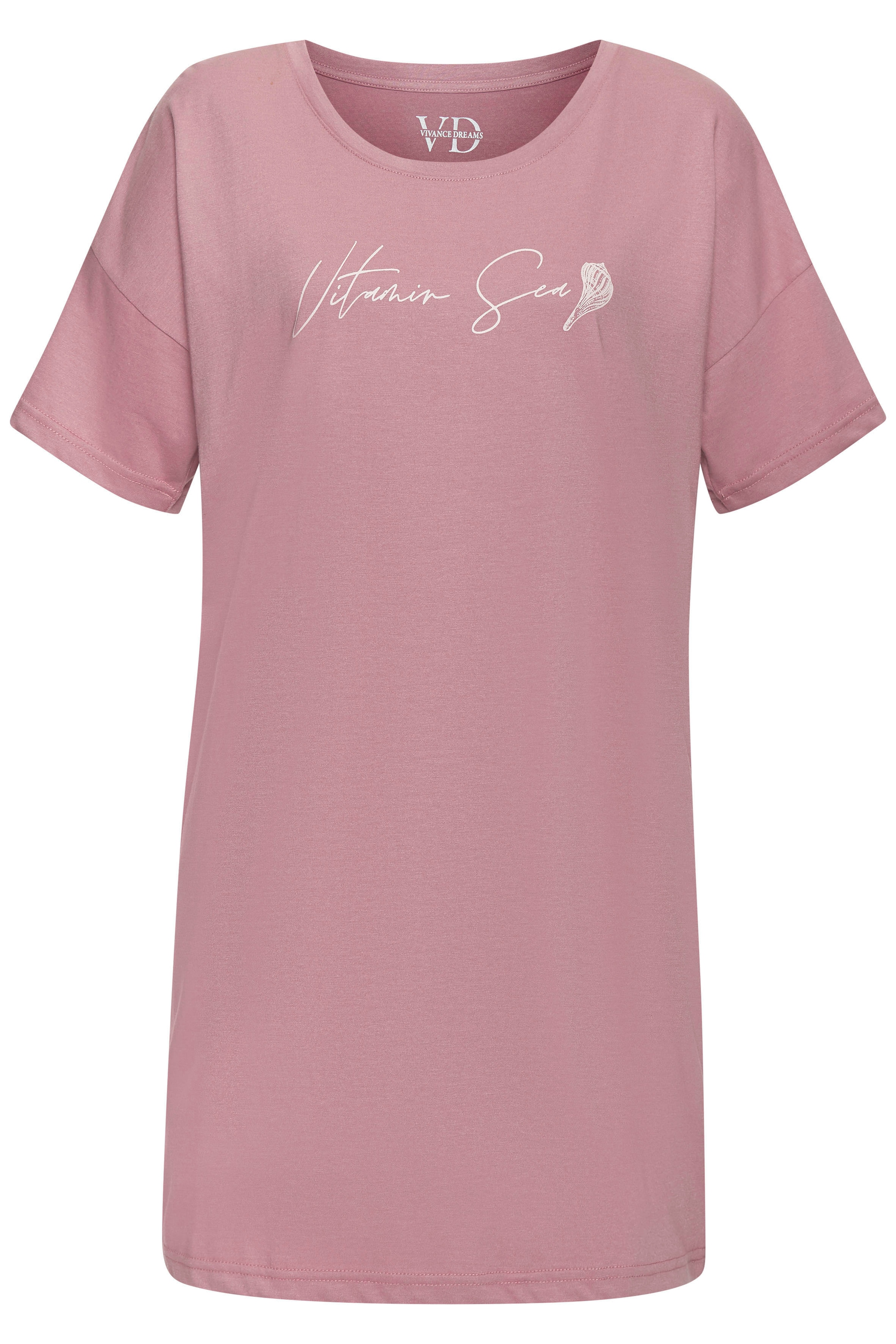 Vivance Dreams Sleepshirt, mit schönem Frontprint
