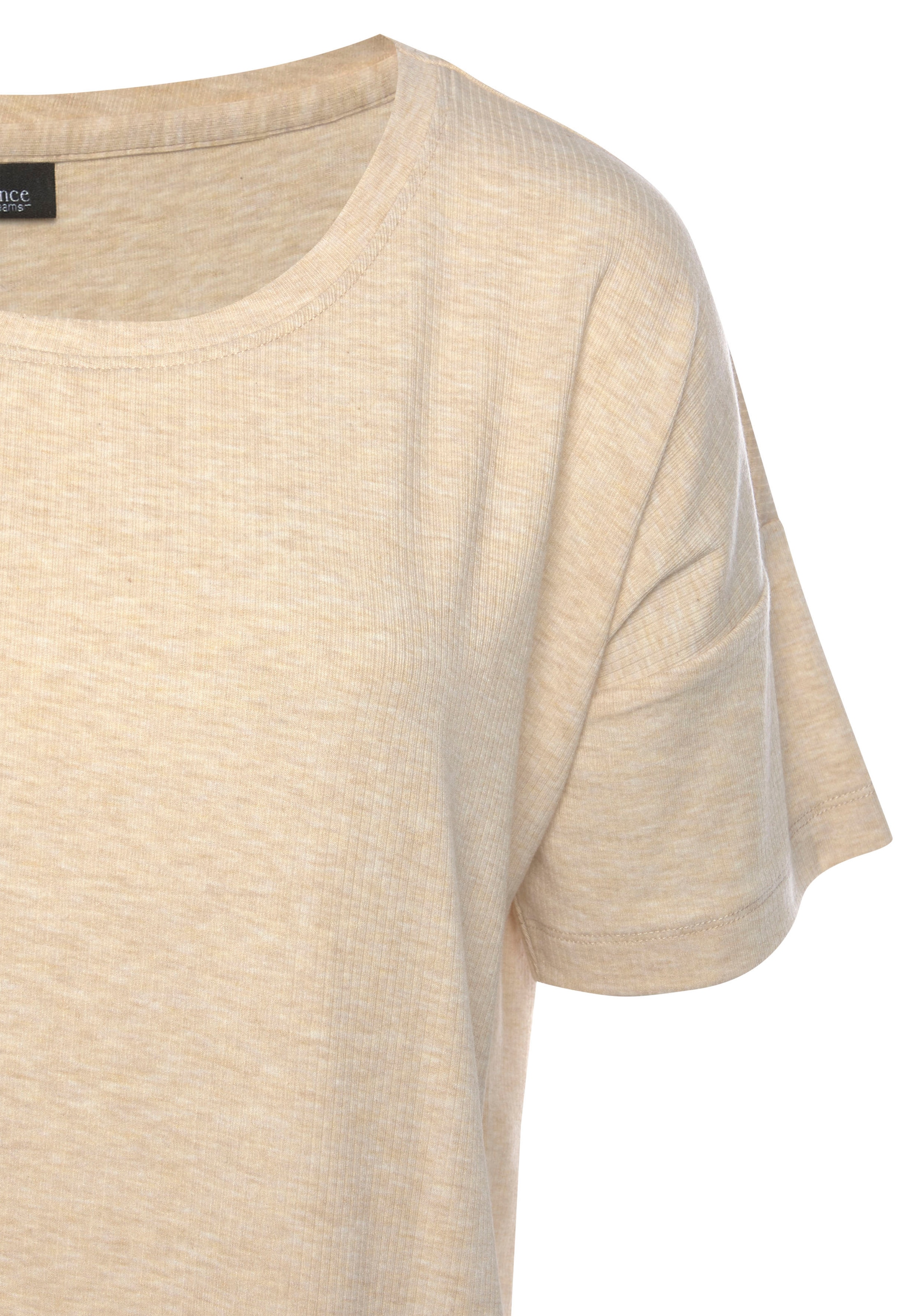 Vivance Dreams Bigshirt, in weicher Ripp-Qualität