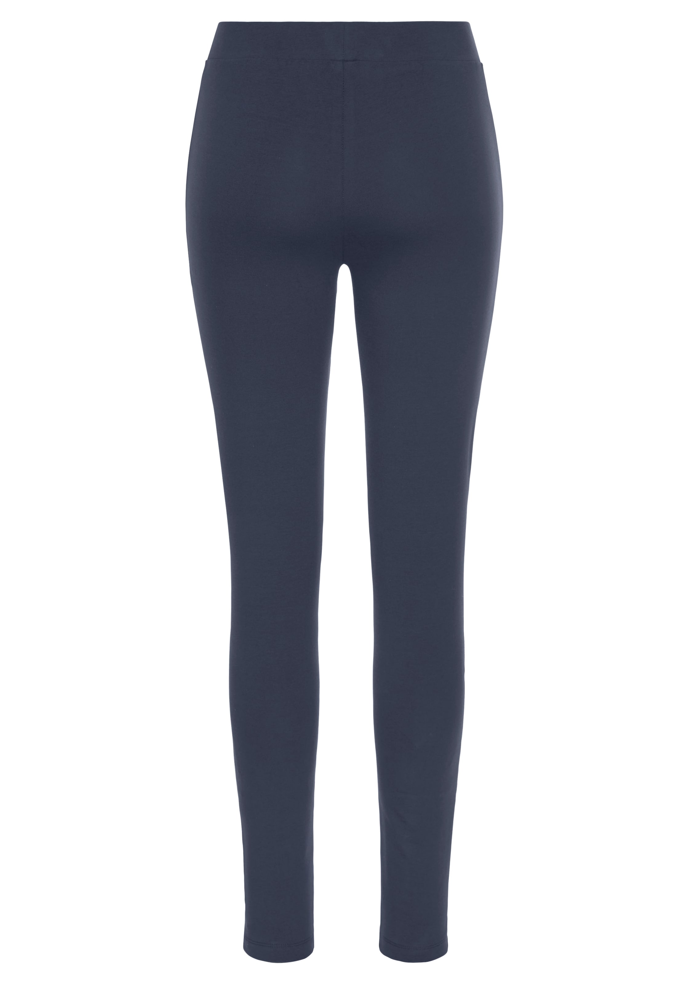 Bench. Loungewear Leggings, mit glitzernder Logostickerei auf dem Bein