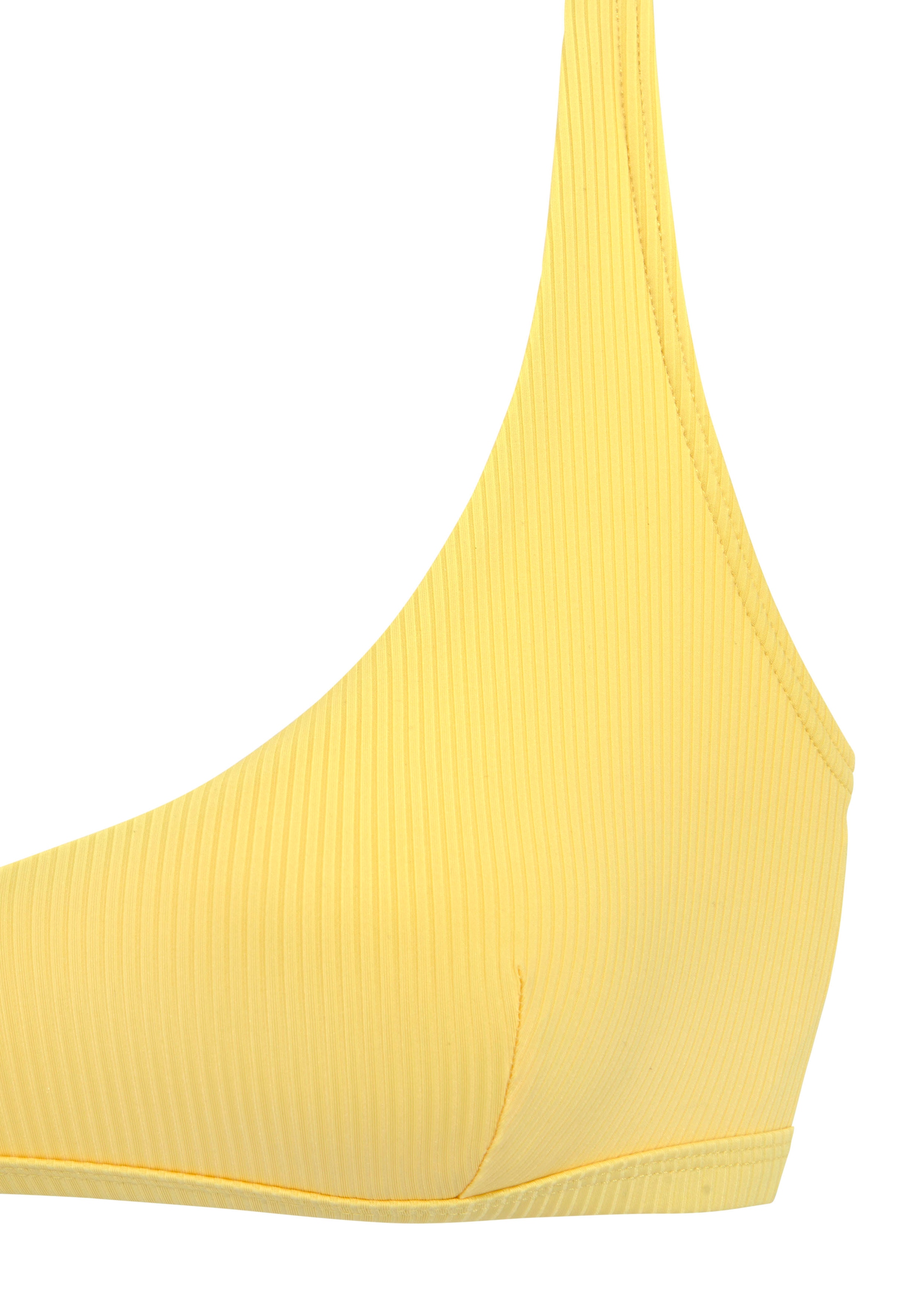 Venice Beach Bustier-Bikini-Top »Lucky«, aus gerippter Strukturware