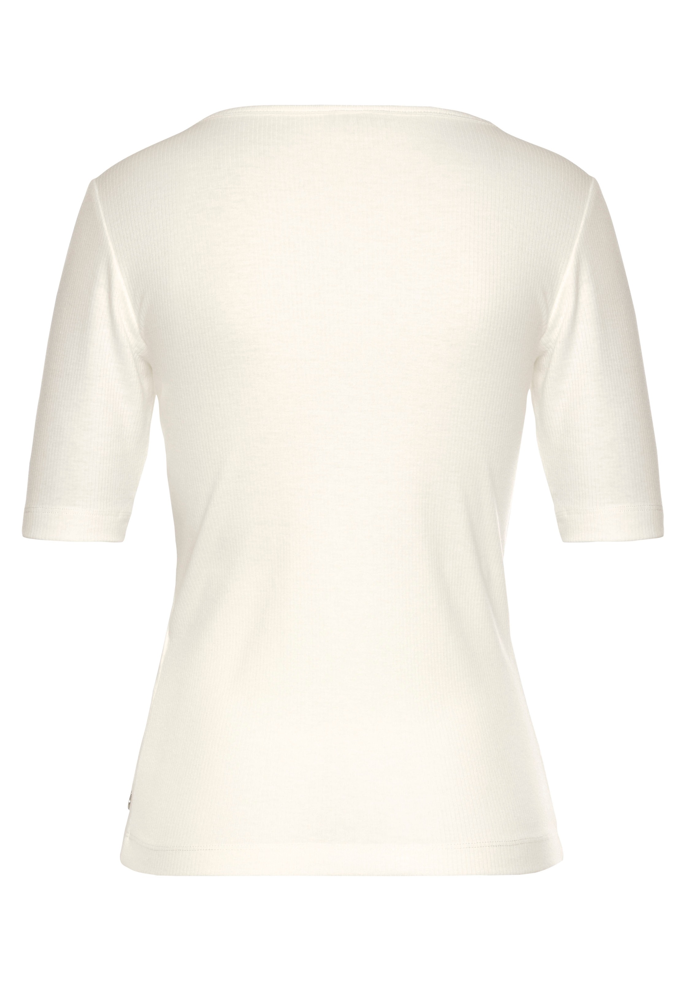 LASCANA Pyjamaoberteil, aus Rippstrick