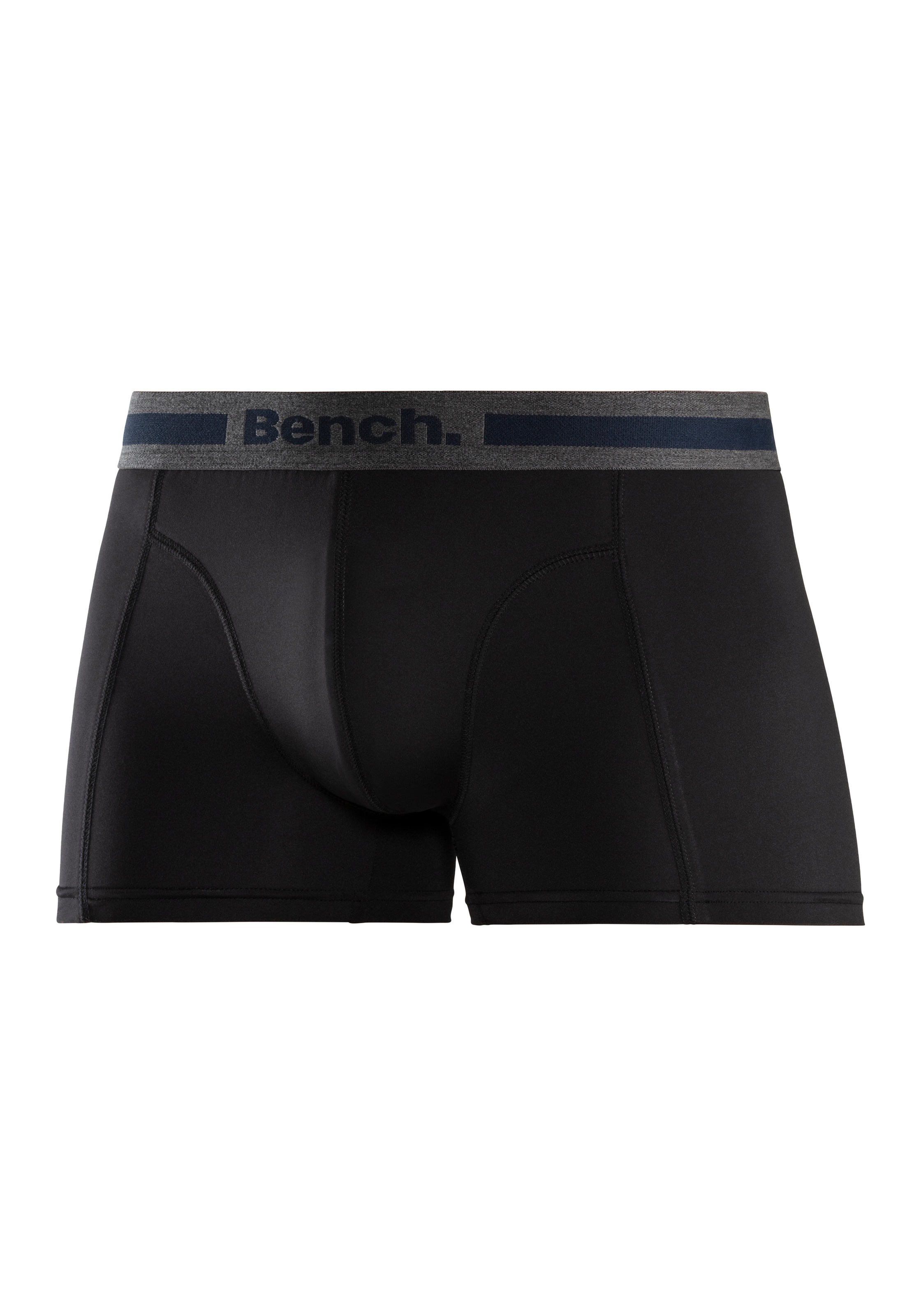 Bench. Boxer »Boxershorts für Herren«, (Packung, 4 St.), Unterhosen mit Overlock-Nähten vorn