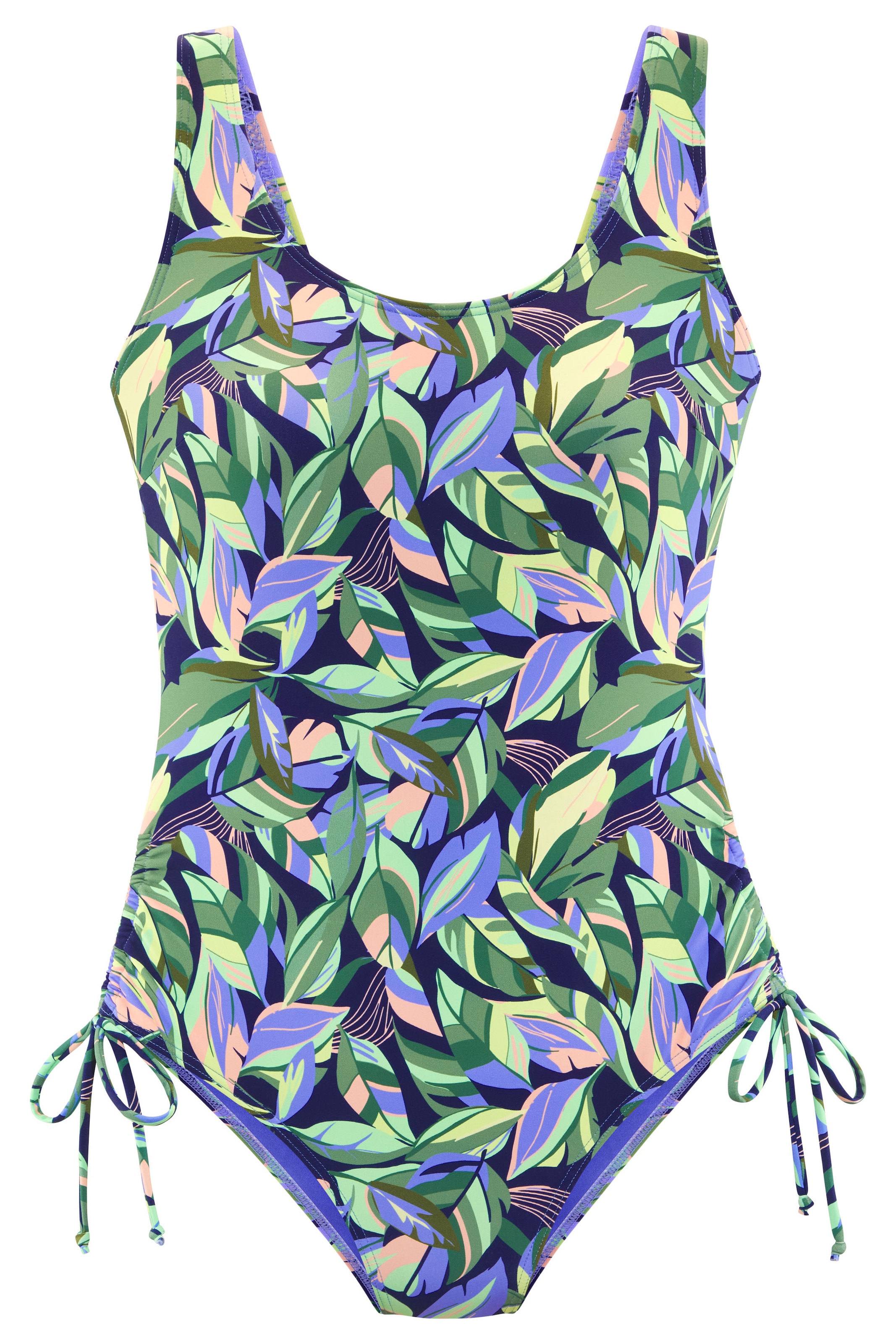 s.Oliver Badeanzug mit modernem Allover-Print