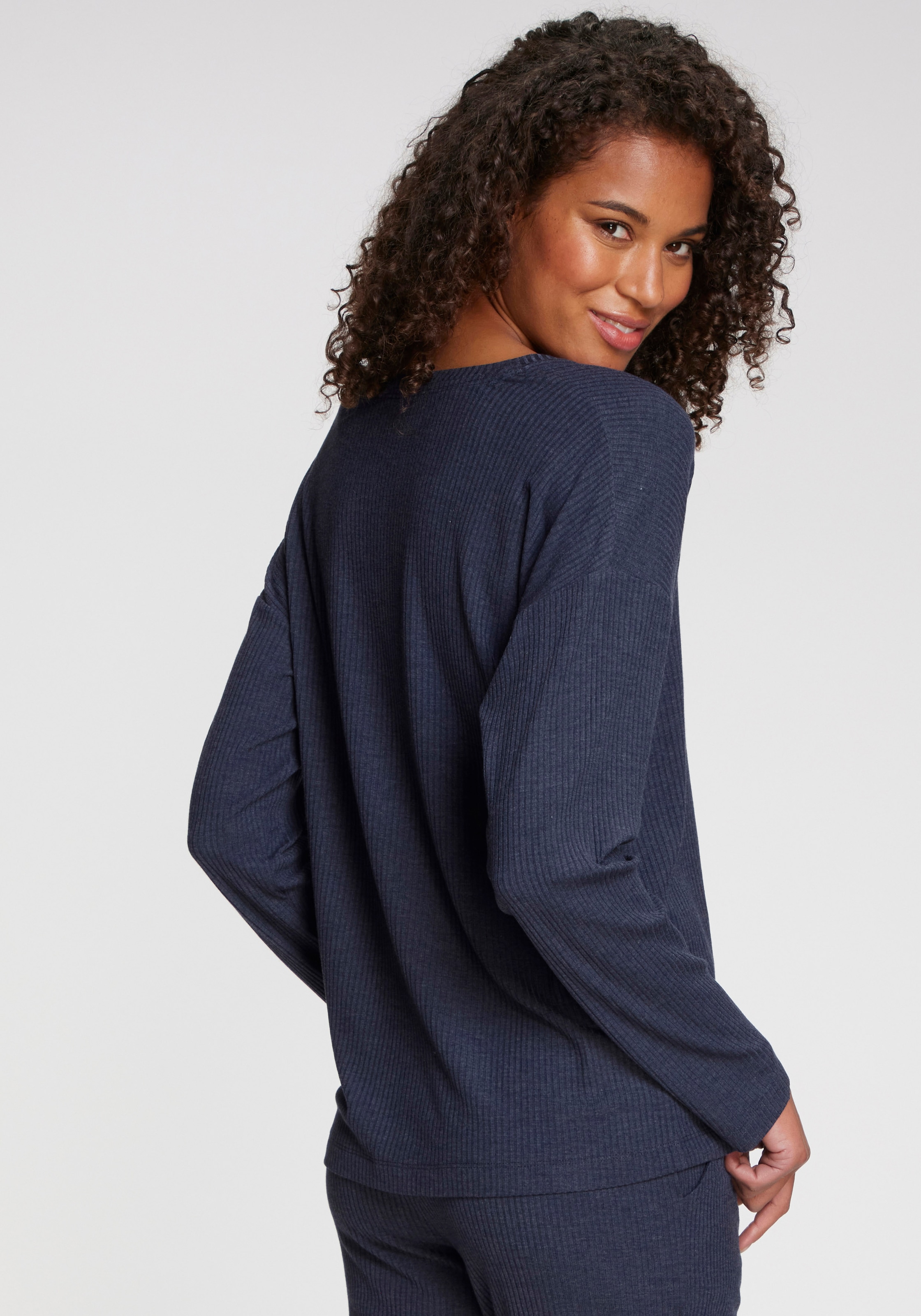 s.Oliver Longsleeve Aus weicher Rippqualität