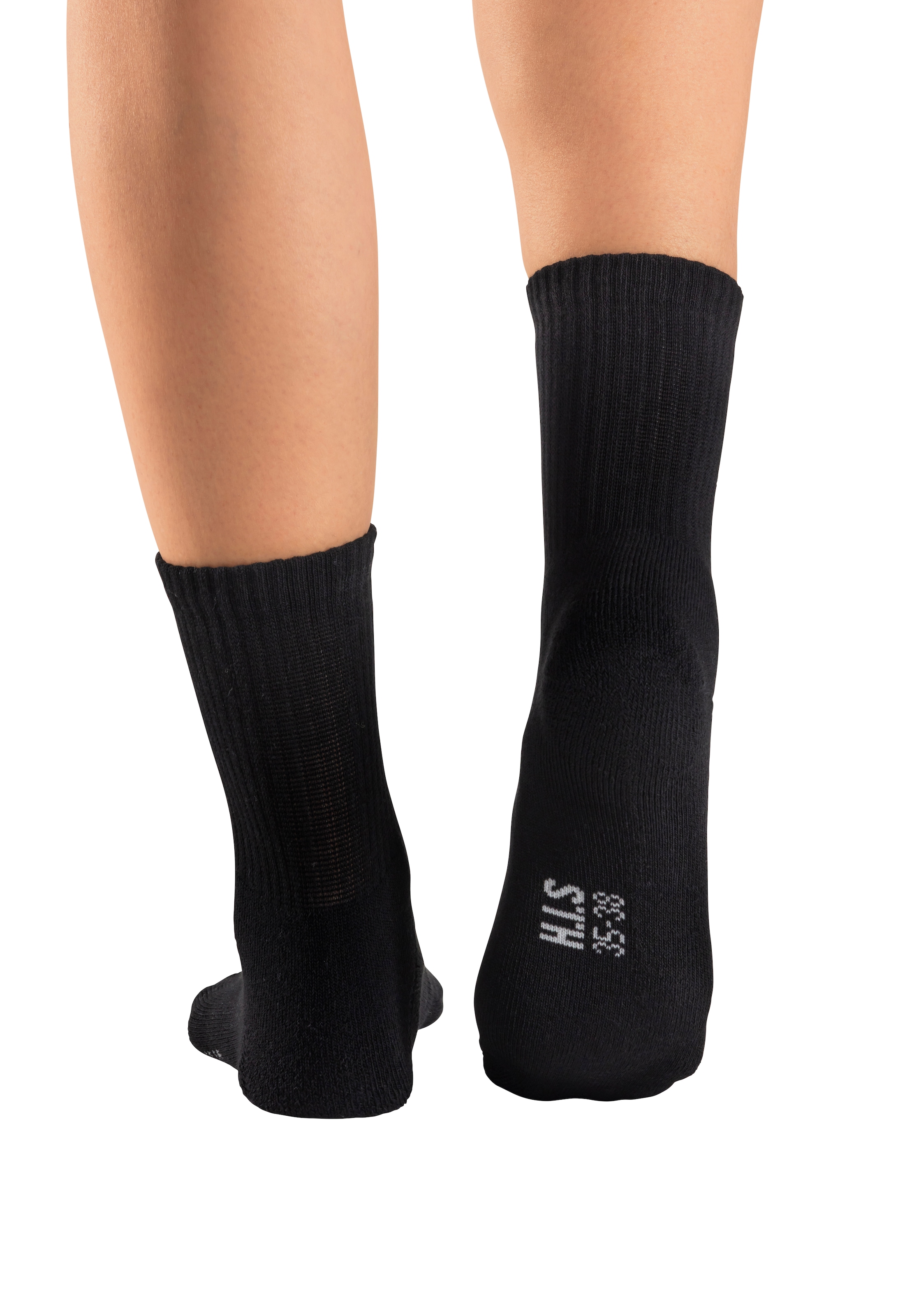 H.I.S Sportsocken Packung, 6 Stk. tlg. Fitness Pack mit zwei Längen in einer Packung