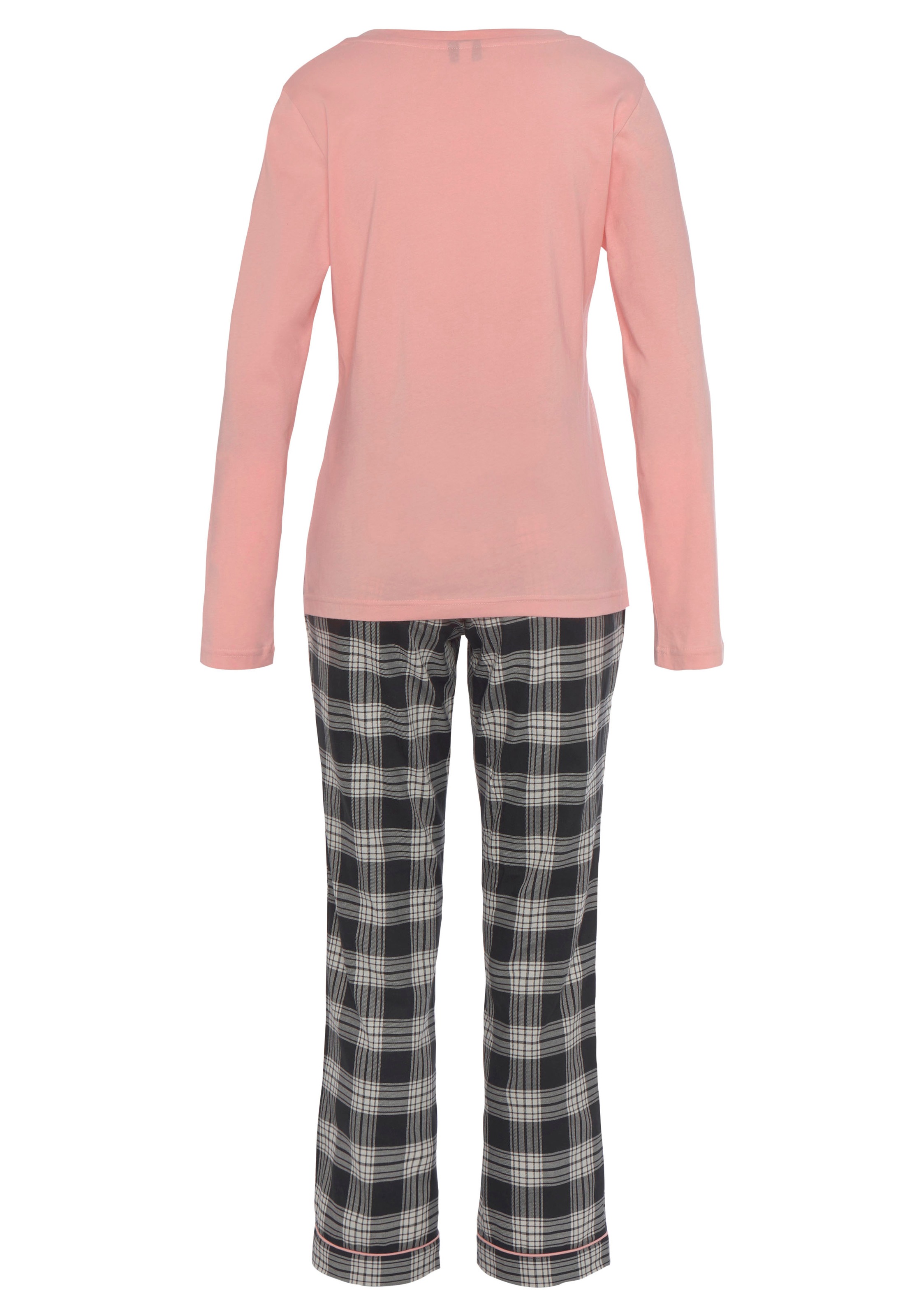 H.I.S Pyjama, (2 tlg.), mit karierter Schlafhose