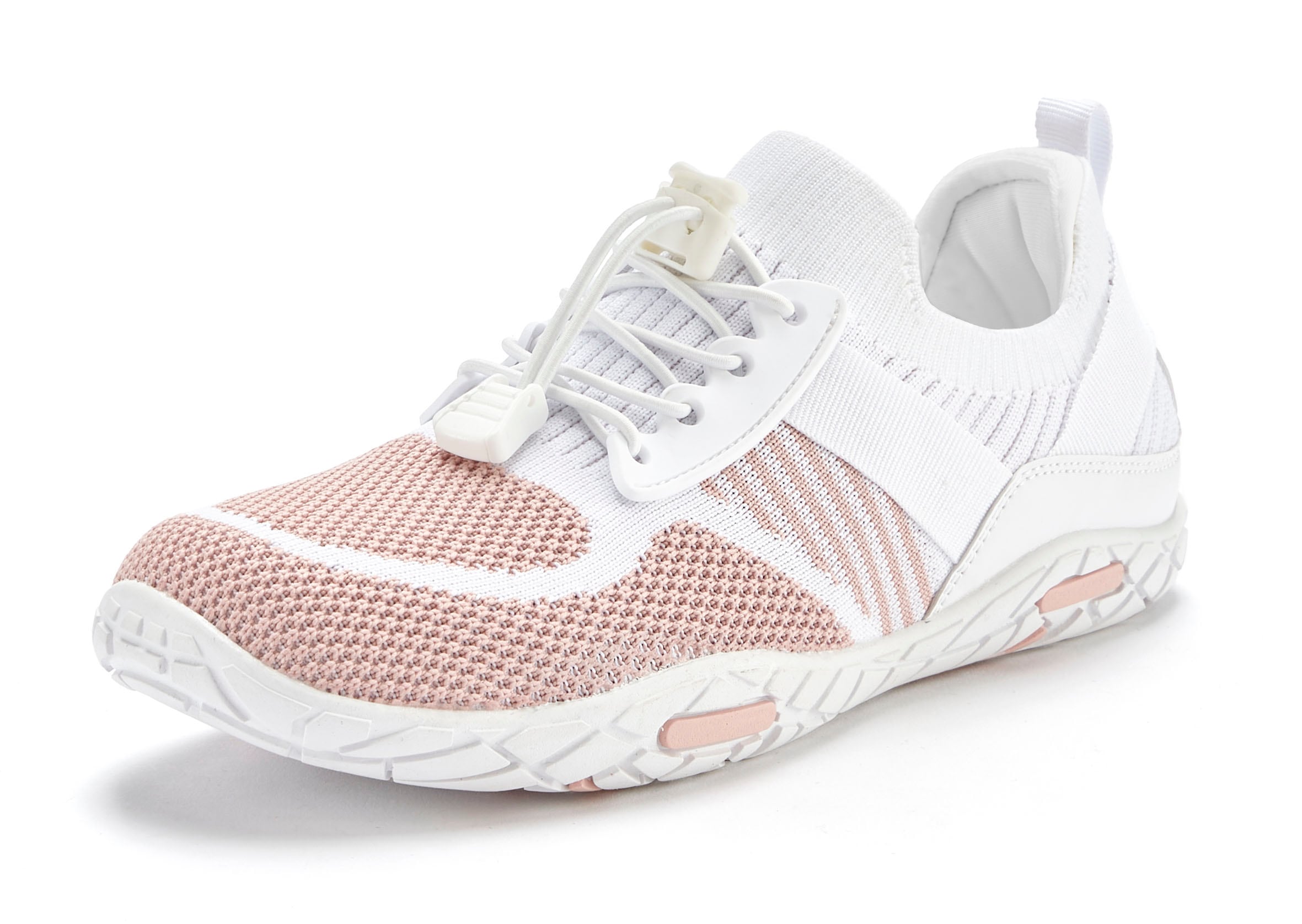 LASCANA Sneaker »Slip-On-Sneaker,«  Freizeitschuh, Halbschuh superleicht, flache flexible Sohle VEGAN