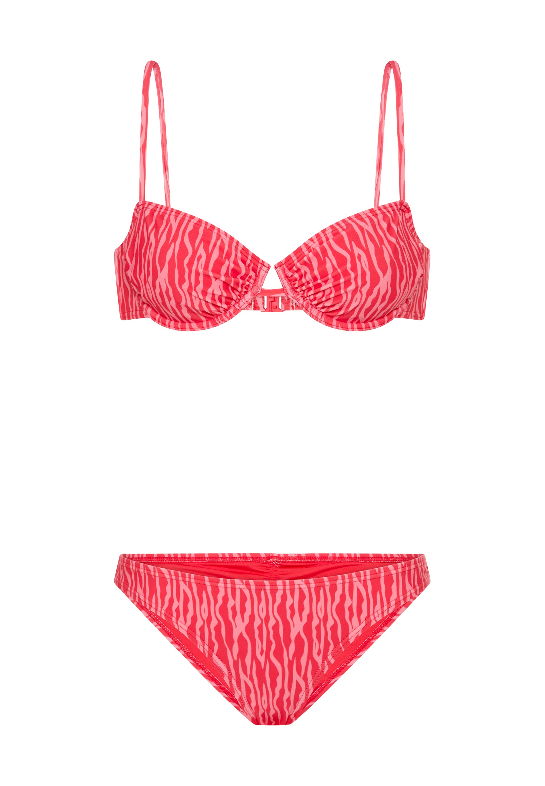 LSCN by LASCANA Bügel-Bikini mit stylischem Allover-Print