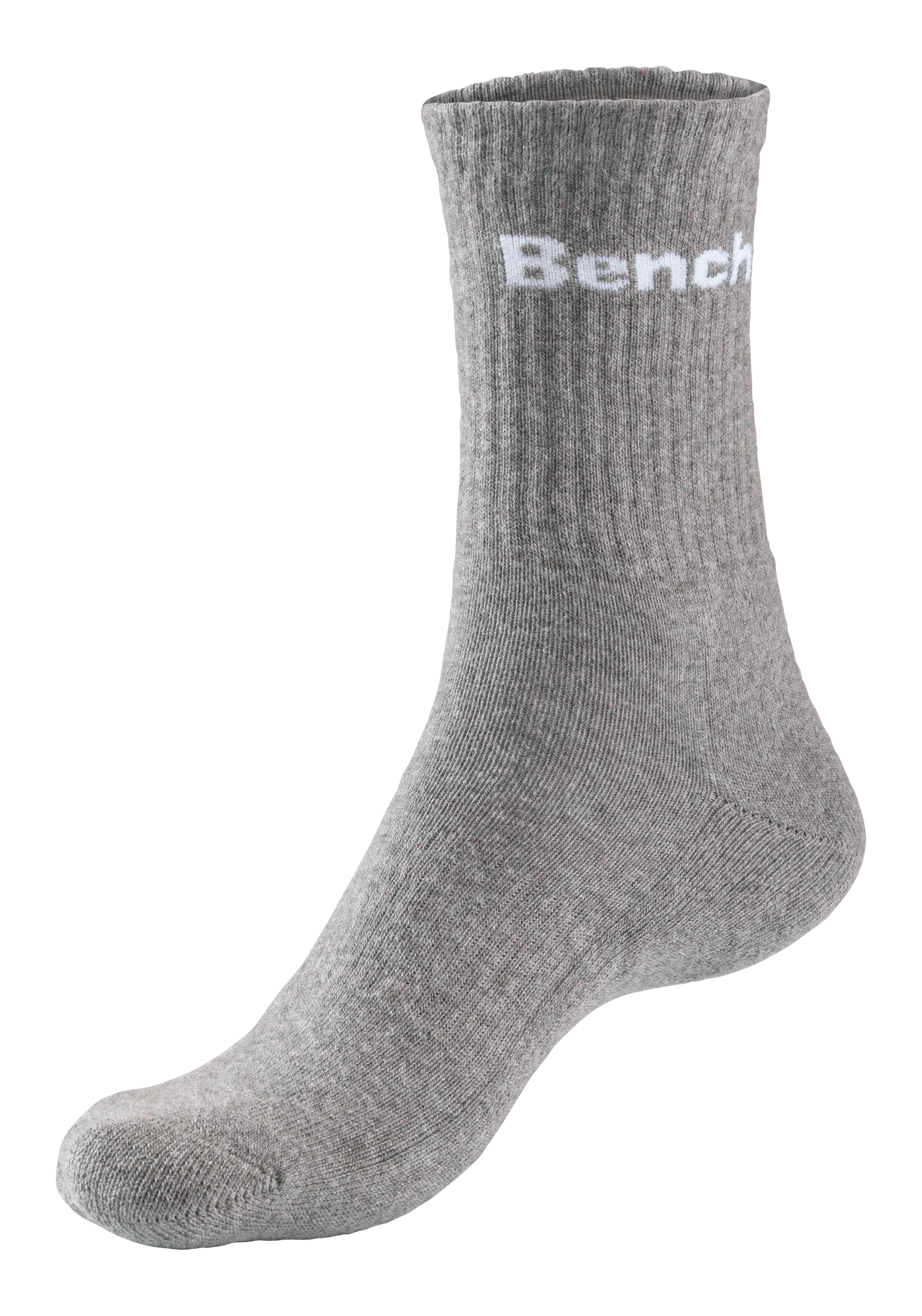 Bench. Tennissocken, (Packung, 6 Paar), mit Fuß Polsterung