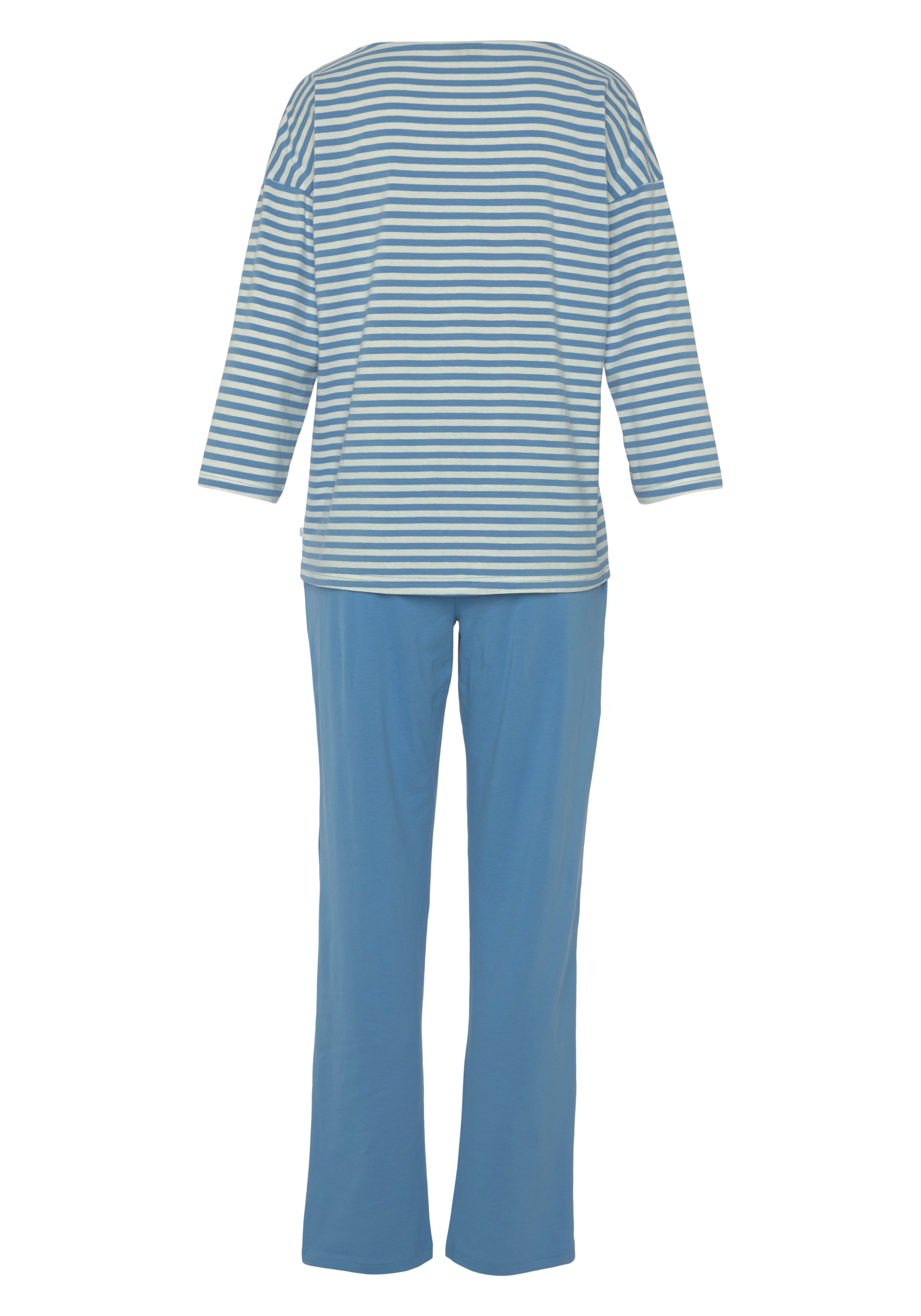 H.I.S Pyjama, (2 tlg.), mit Logostickerei auf der Brust