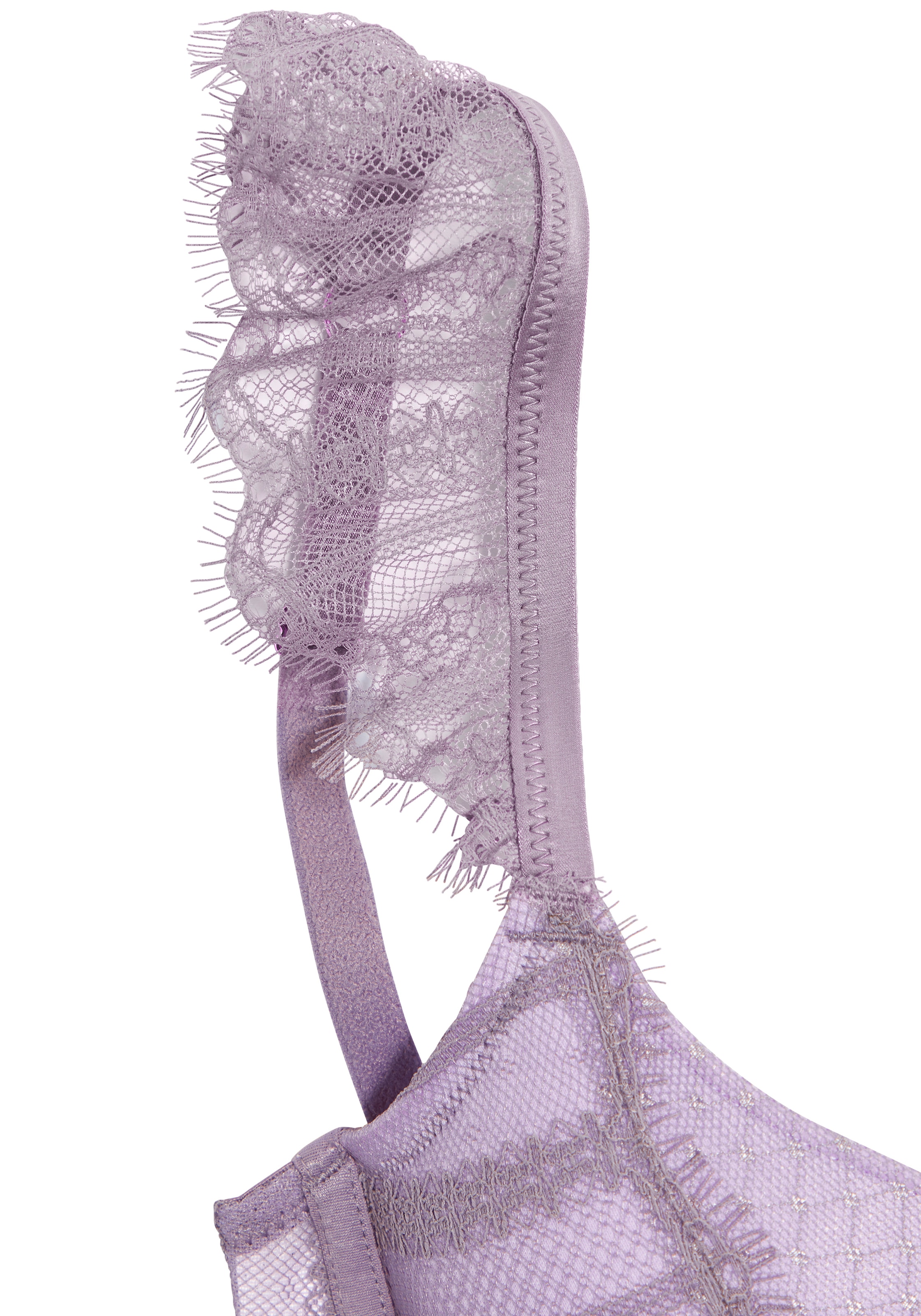 LASCANA Push-up-BH », BH mit Bügel, Super-Push-up-BH, Longline BH, Spitzen-BH« als Dessous-Set kombinierbar, sexy Unterwäsche, sexy Dessous