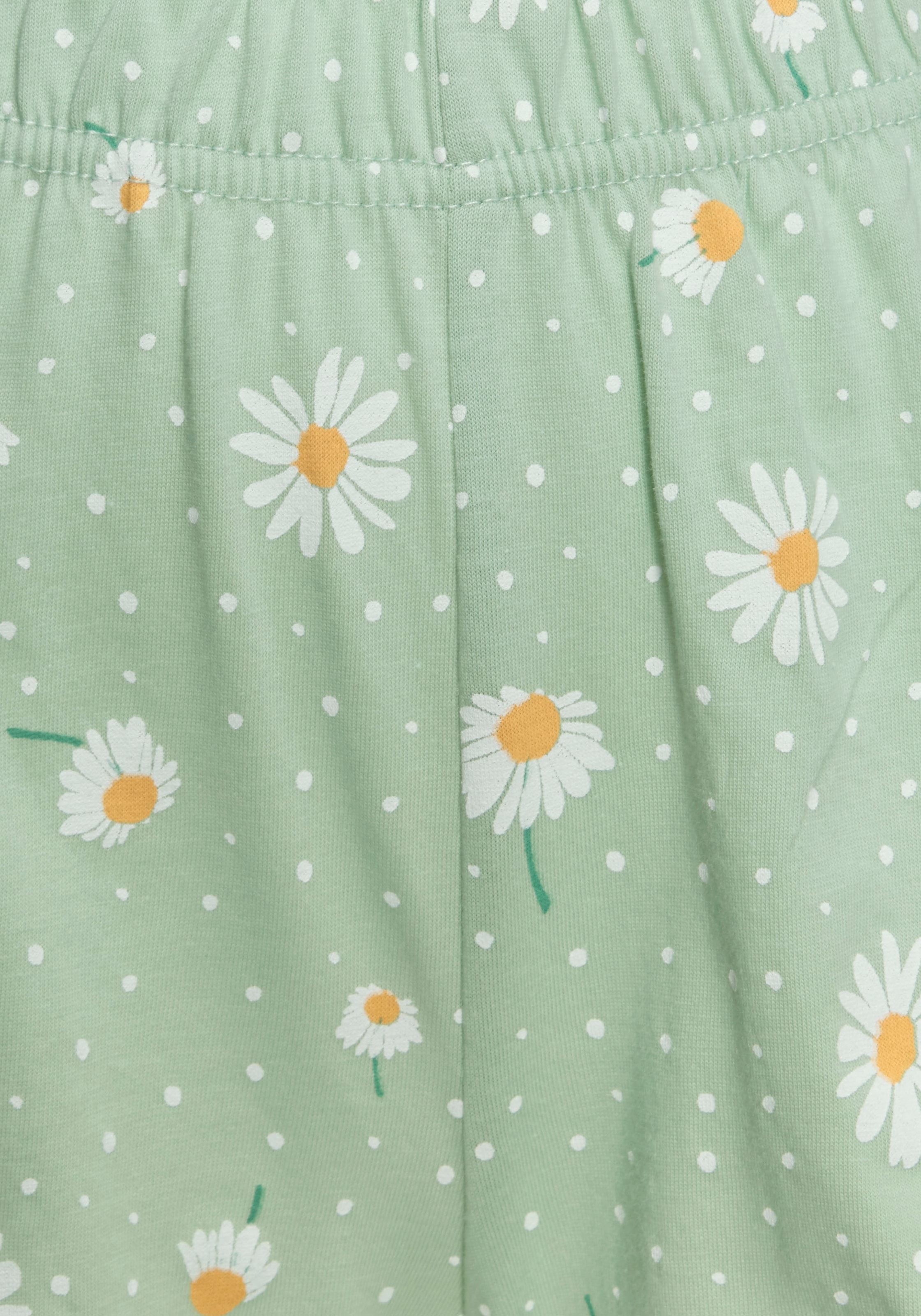 Vivance Dreams Shorty, (2 tlg.), mit Gänseblümchen-Druck