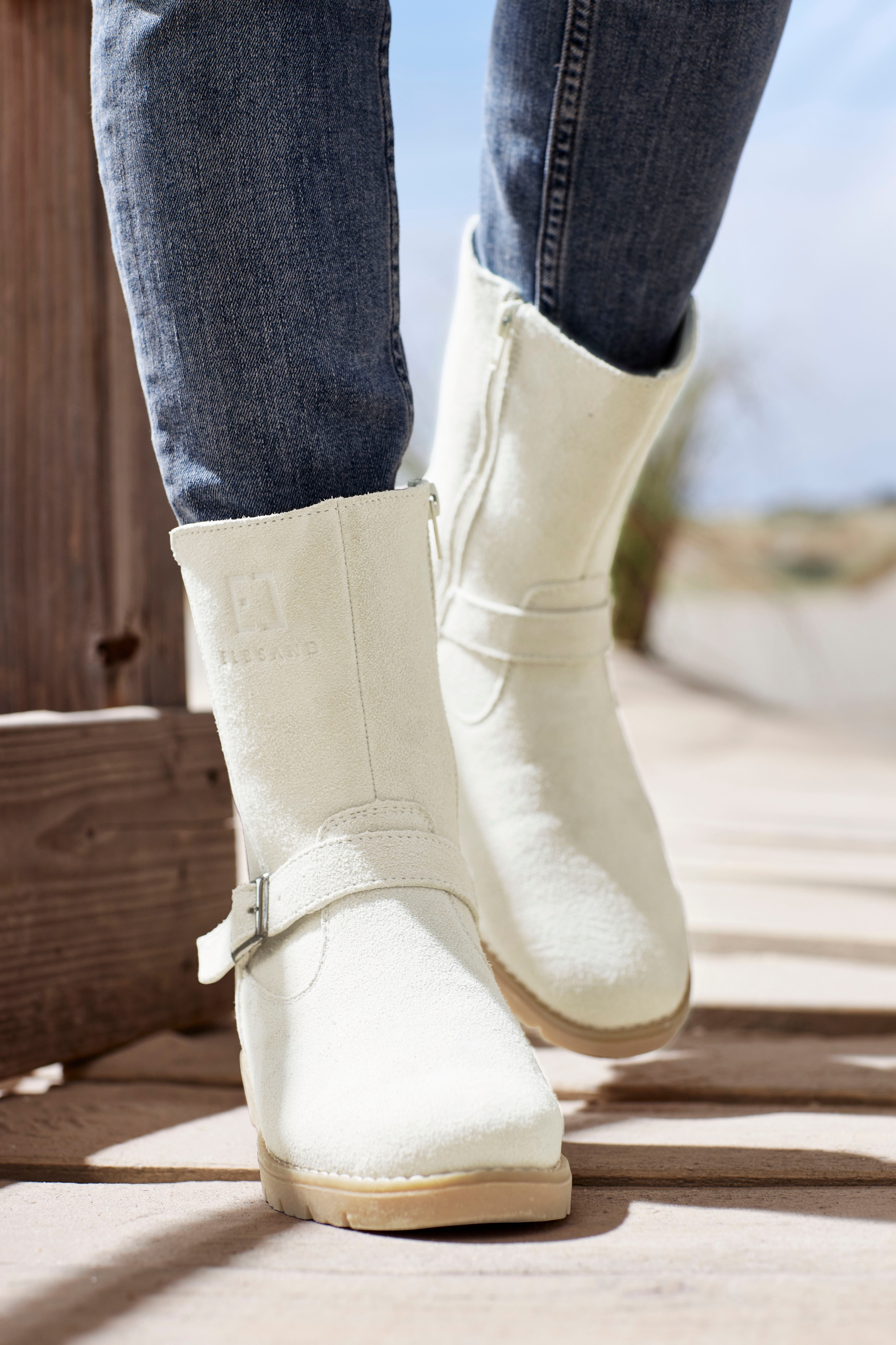 Elbsand Winterstiefel, Boots,Winterstiefelette,Leder, wind- & wasserabweisende Tex-Membran