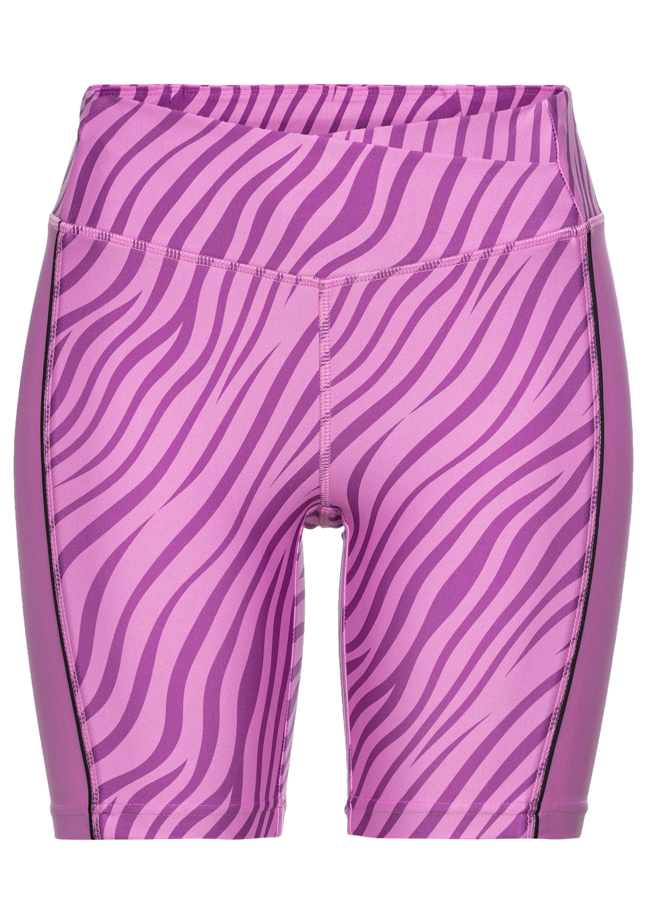 LASCANA ACTIVE Shorts, Sportshorts mit dezentem Zebramuster