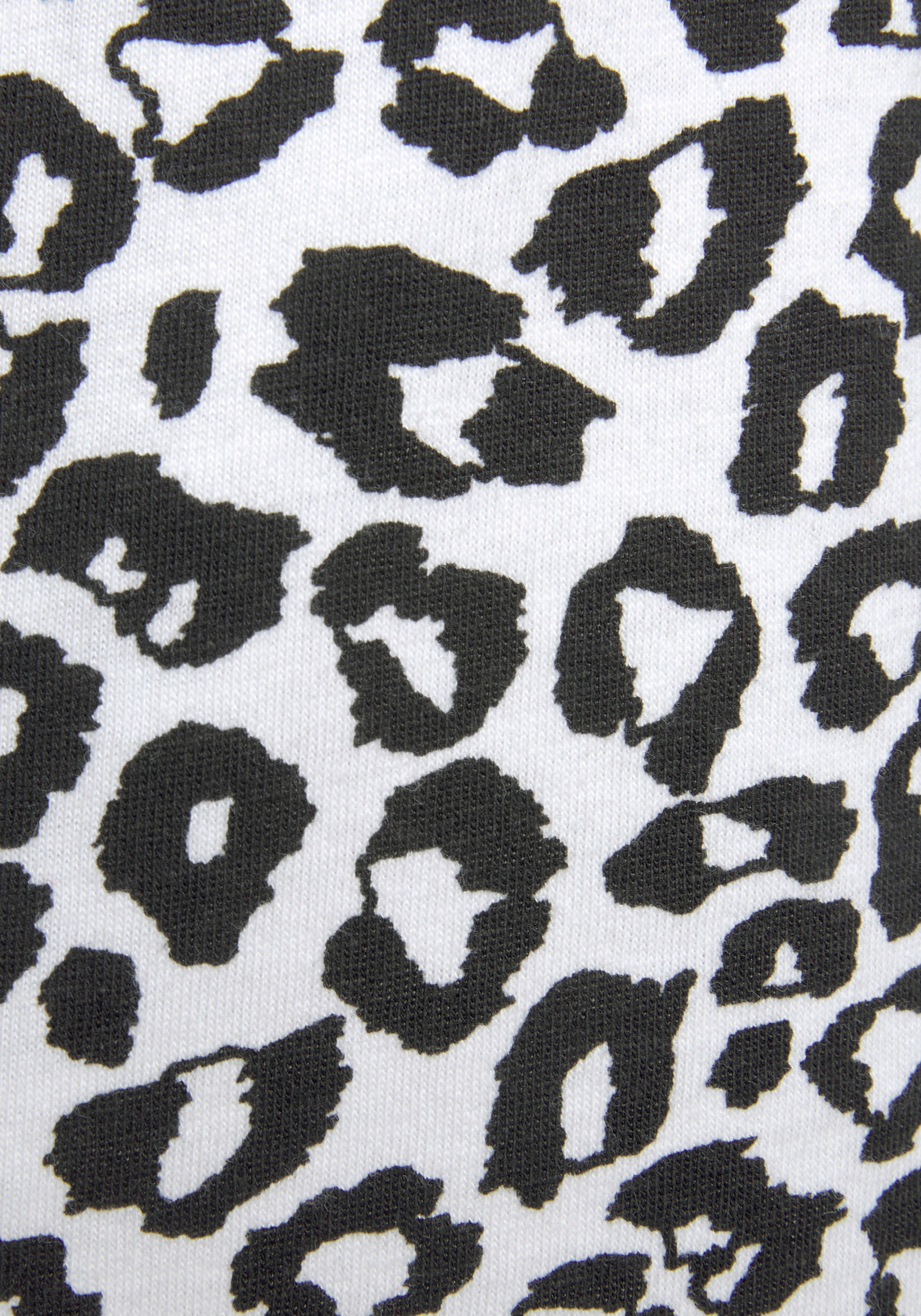 Vivance Dreams Pyjamashorts, mit Schwarz-Weiß-Druck