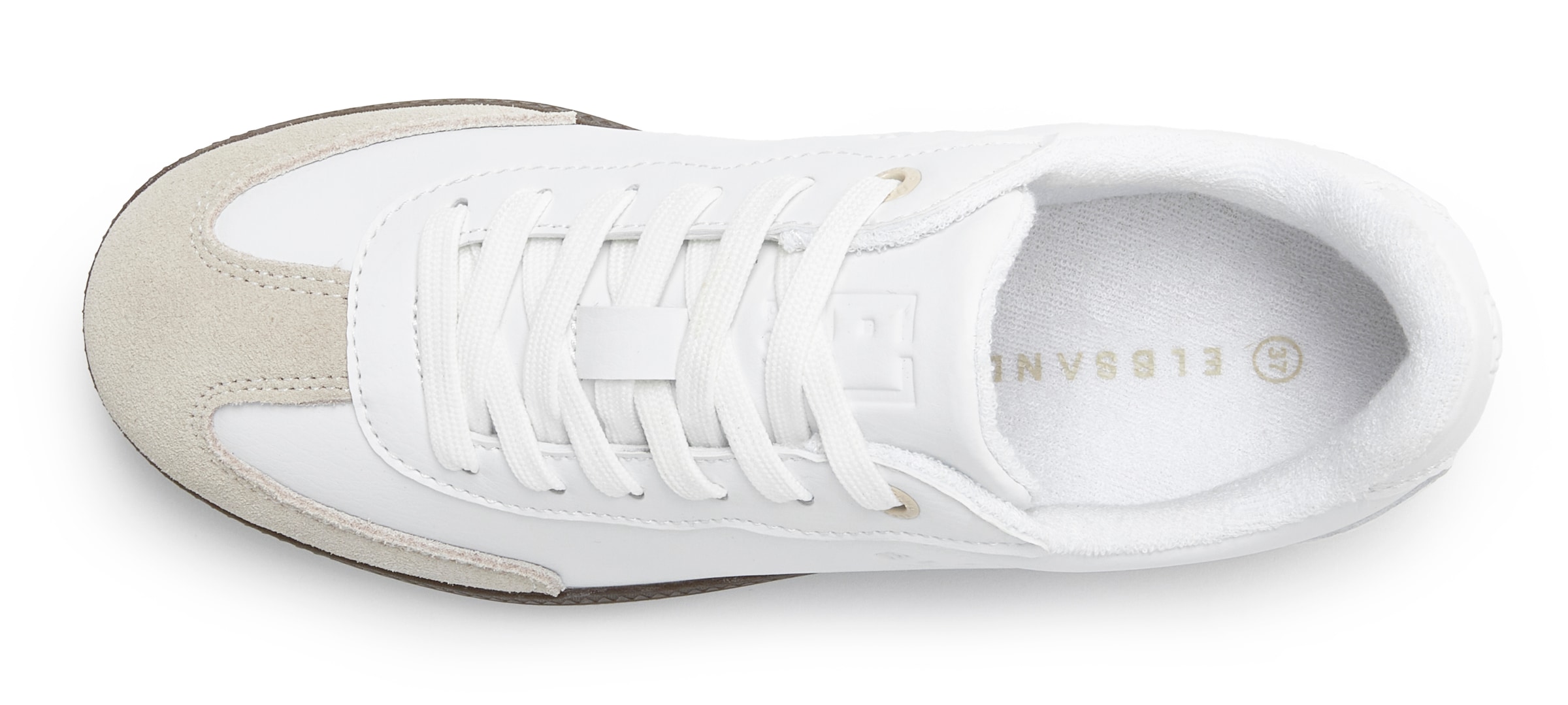 Elbsand Sneaker »Freizeitschuh«  Retro Sneaker, Halbschuh, Schnürschuh mit Lederanteil