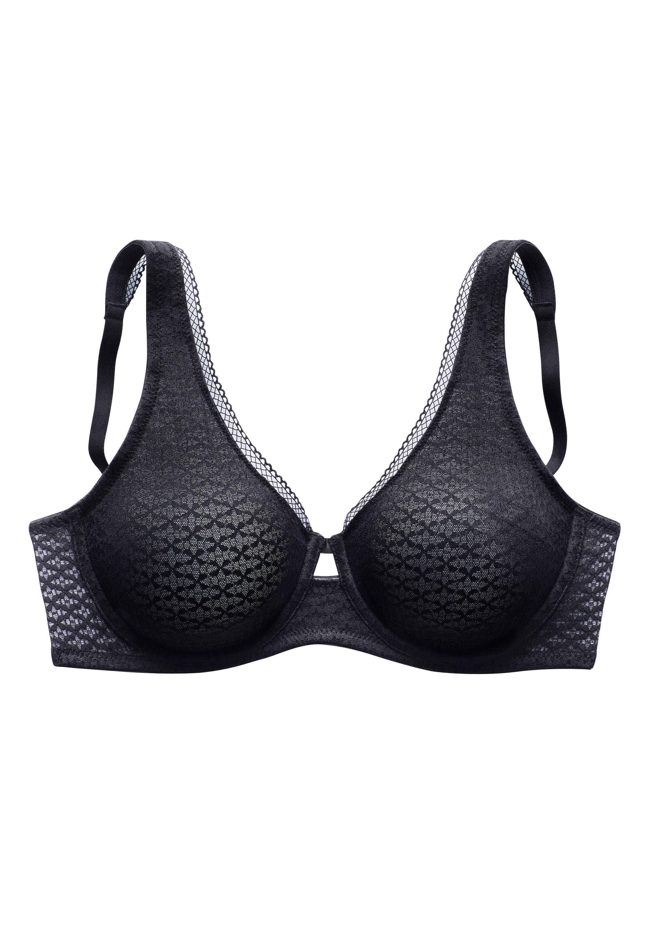 Nuance Minimizer-BH mit Bügel aus feiner, graphischer Spitze – ideal für große Größen