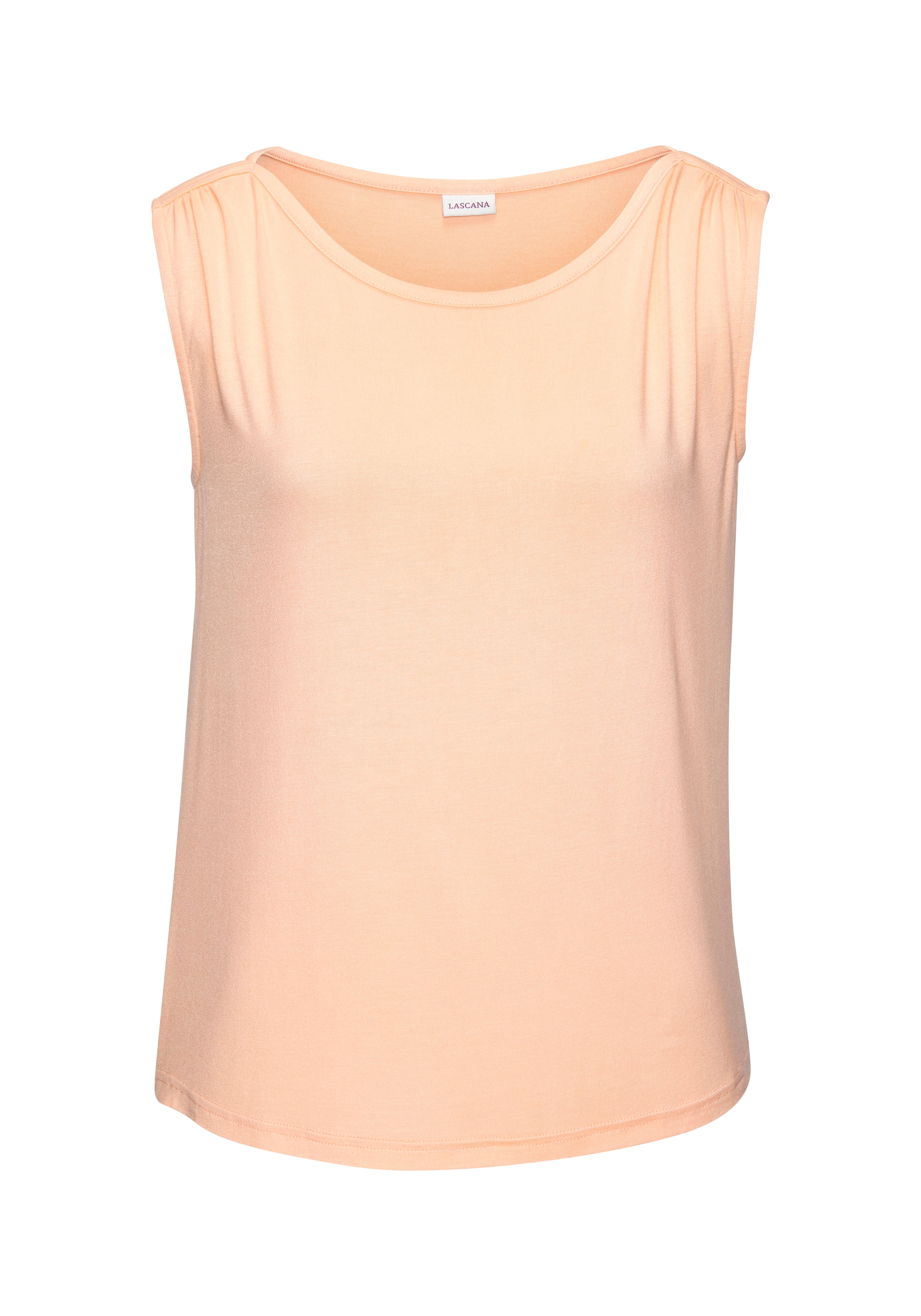 LASCANA Shirttop, aus weichem Viskosejersey