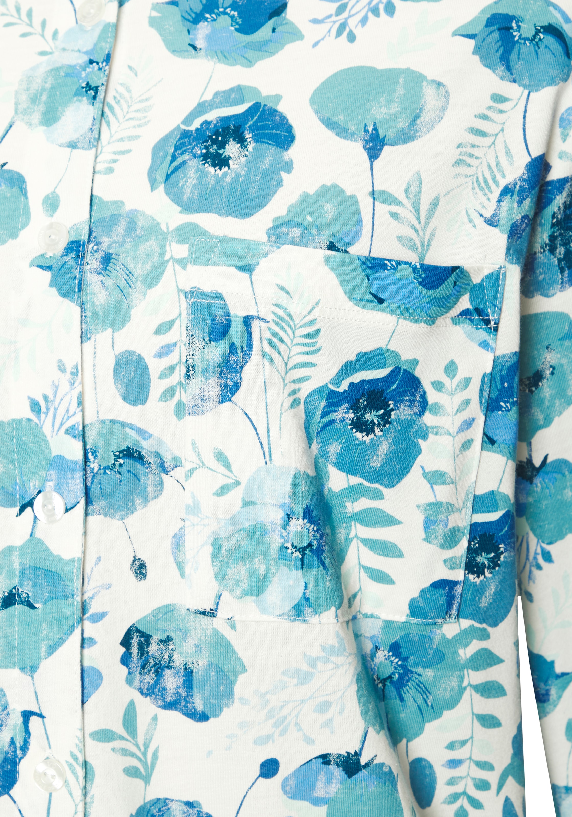 Vivance Dreams by Lascana Pyjamaoberteil 1 Mit durchgehender Knopfleiste