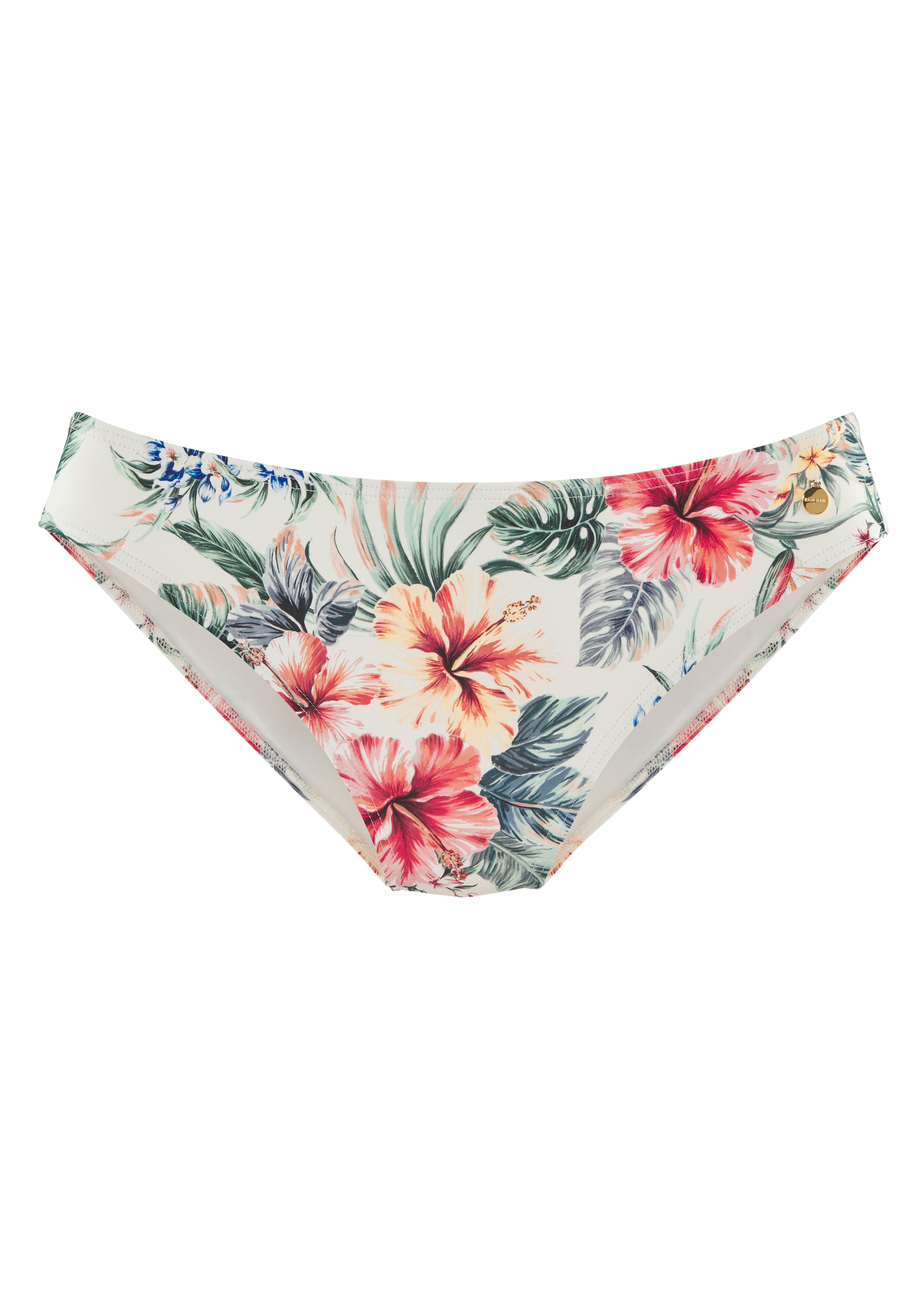 LASCANA Bikini-Hose »Salsa«, mit normalem Schnitt und tollem Blumenprint