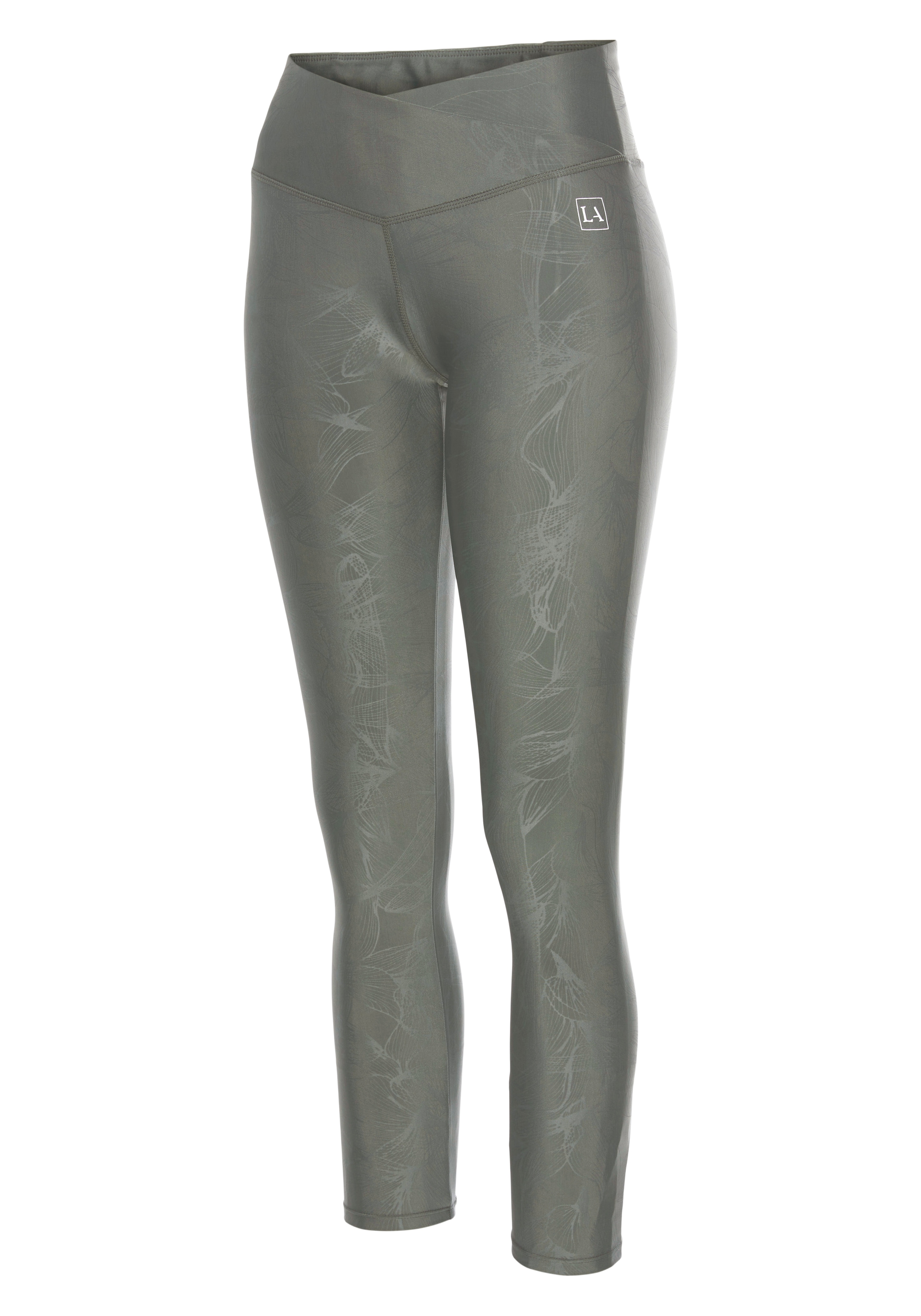 LASCANA ACTIVE Funktionsleggings, mit schimmerndem Druck