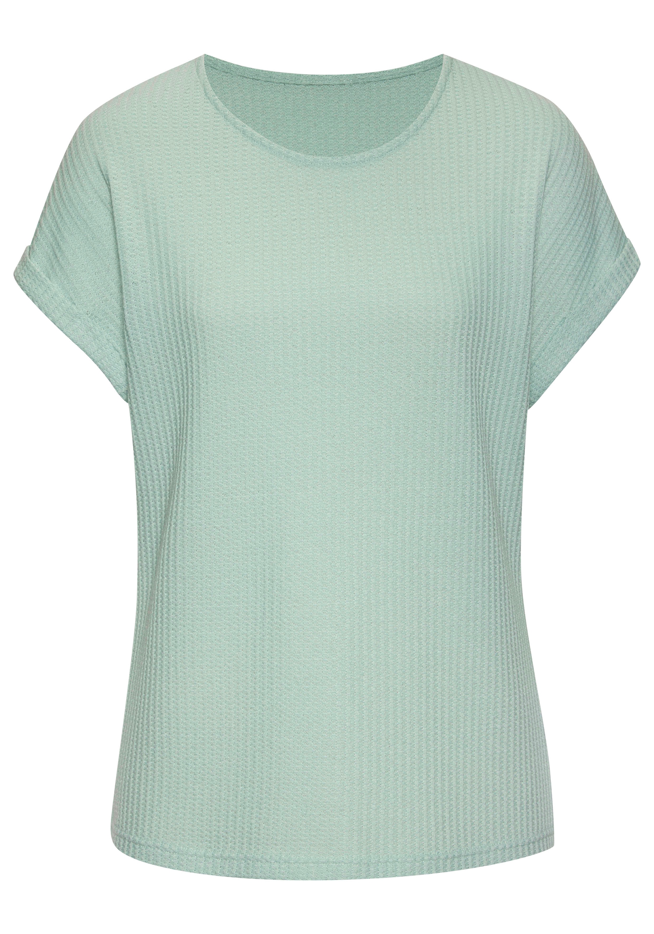 Vivance Kurzarmshirt »aus weicher Piqué-Qualität«