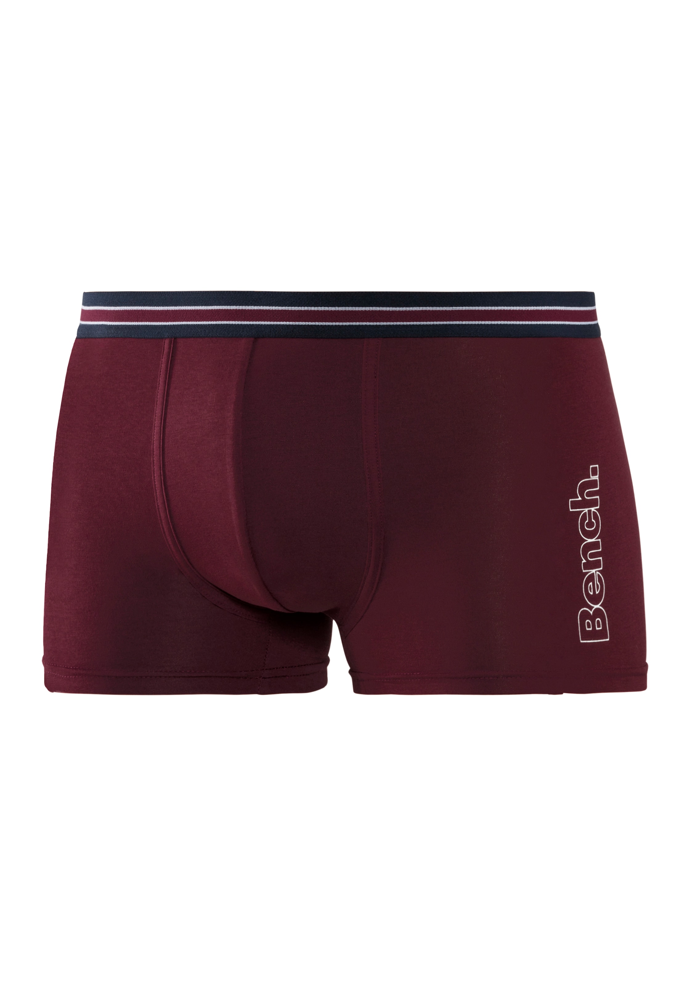 Bench. Boxer »Boxershorts für Herren«, (Packung, 4 St.), Unterhosen mit seitlichem Logo Druck