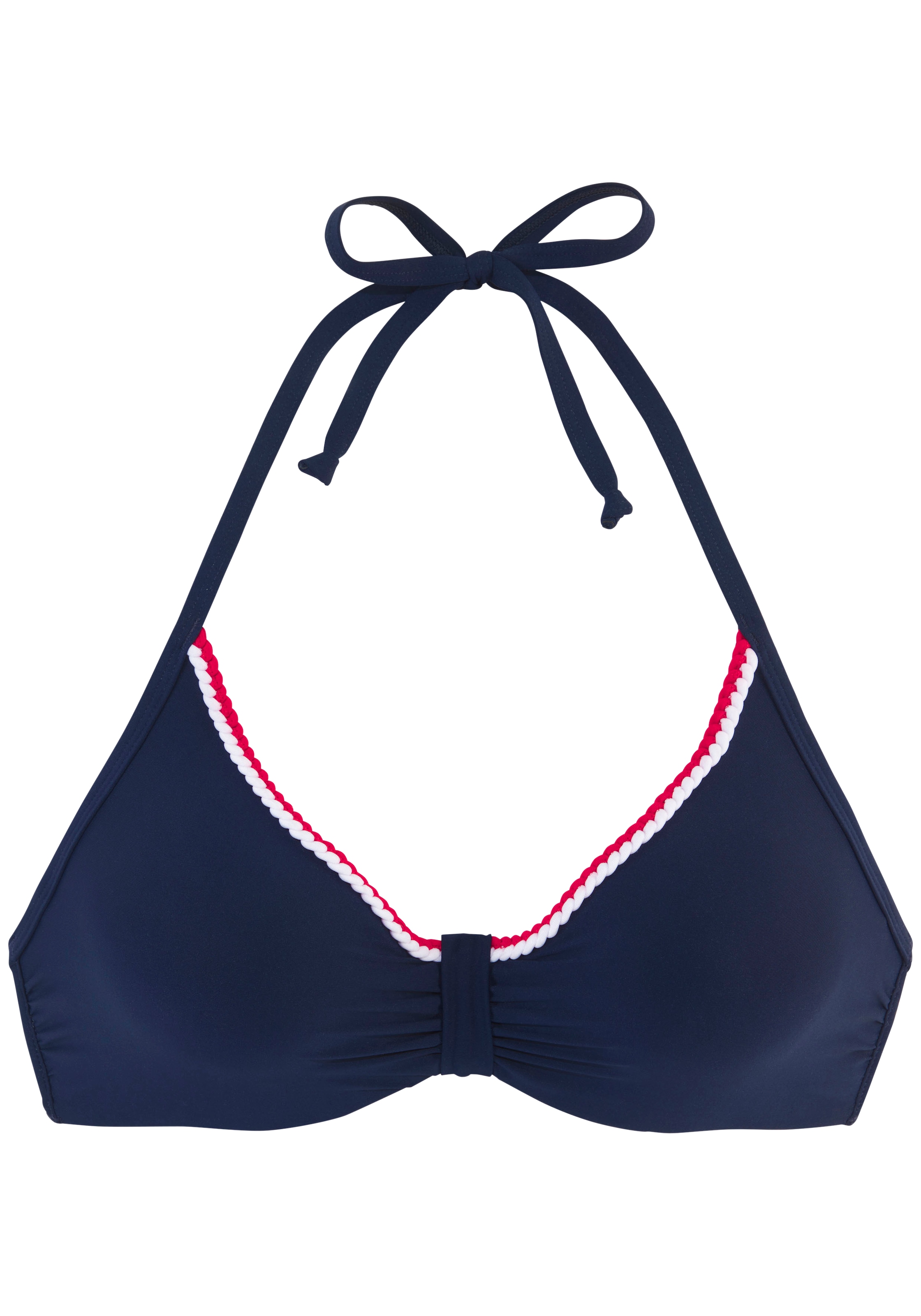 s.Oliver Bügel-Bikini-Top »Junis«, mit geflochtenen Details