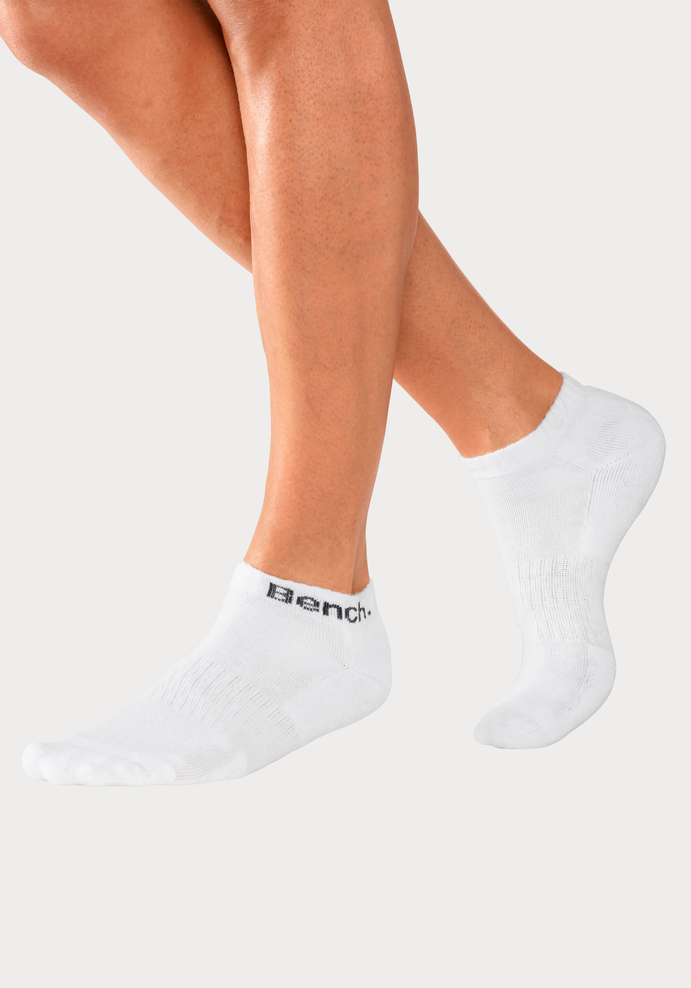 Bench. Sportsocken Packung, 12 Stk. tlg. Tennis Kurzsocken mit Halbfußfrottee