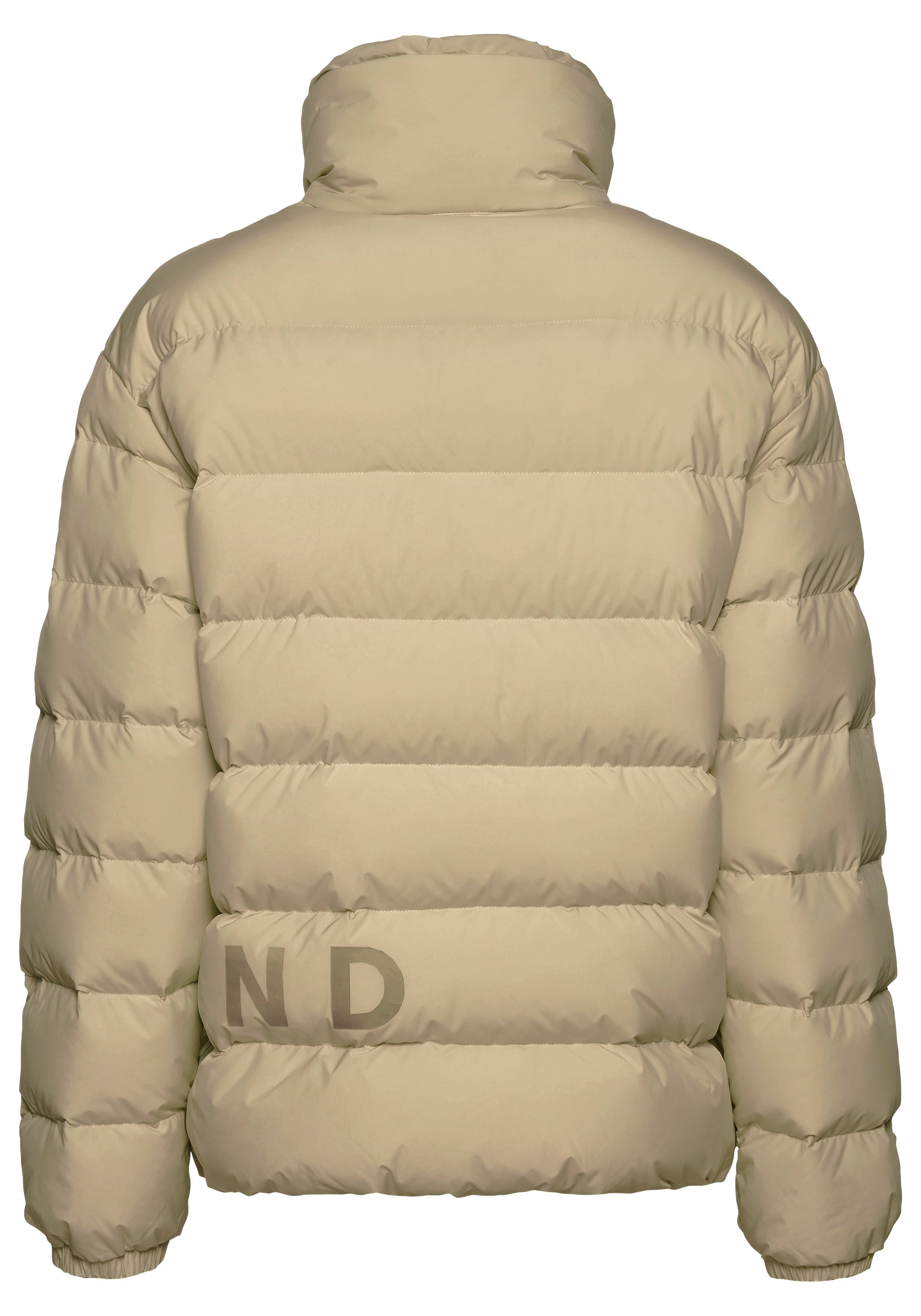 Elbsand Steppjacke, ohne Kapuze, mit hochschließendem Kragen