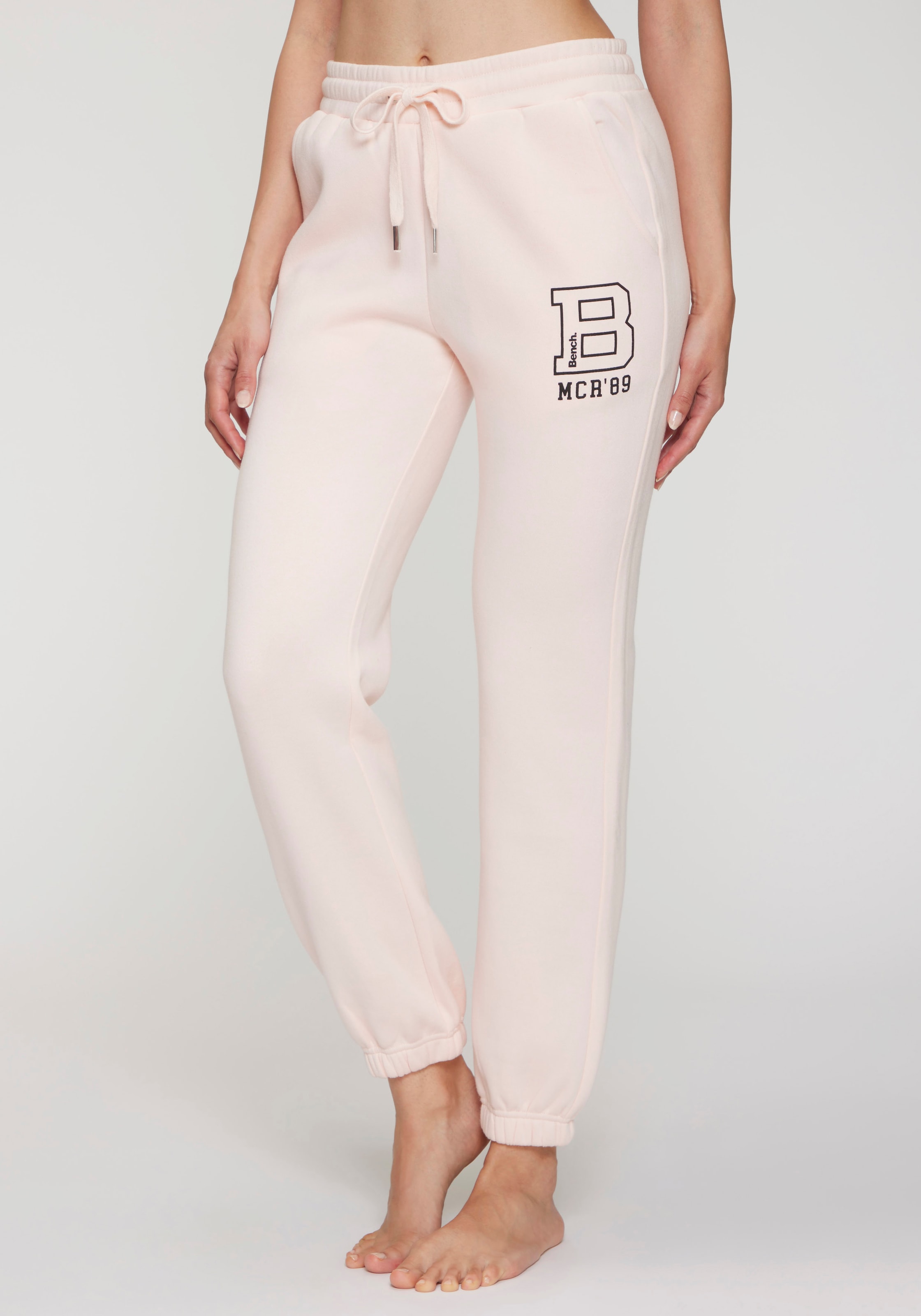 Bench. Loungewear Jogginghose  mit seitlichen Taschen und Logoprint, Loungewear