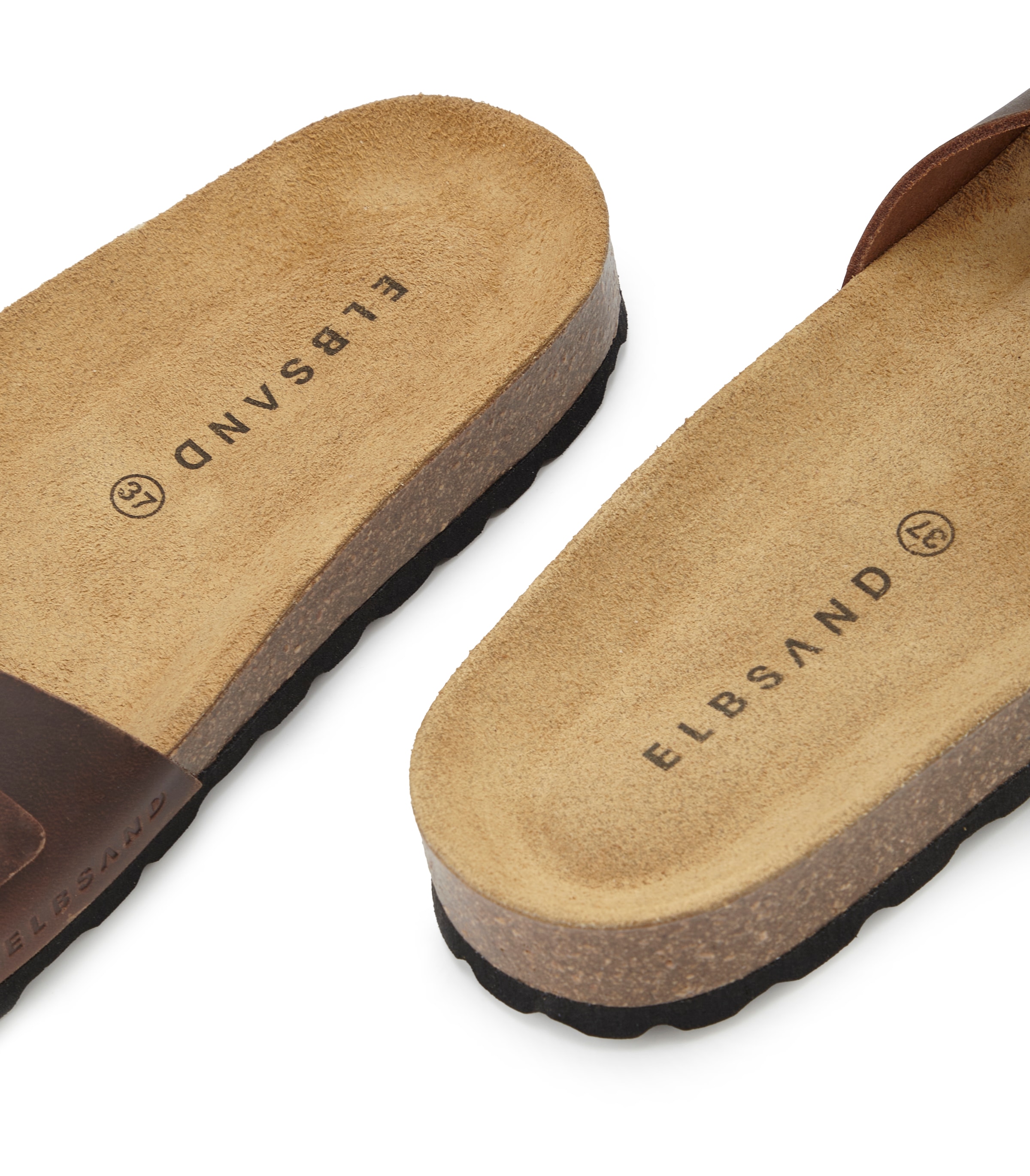 Elbsand Pantolette »Sandale, Mule, offener Schuh, Sommerschuhe, Lederpantolette«  NEU aus Leder mit weichem Korkfußbett