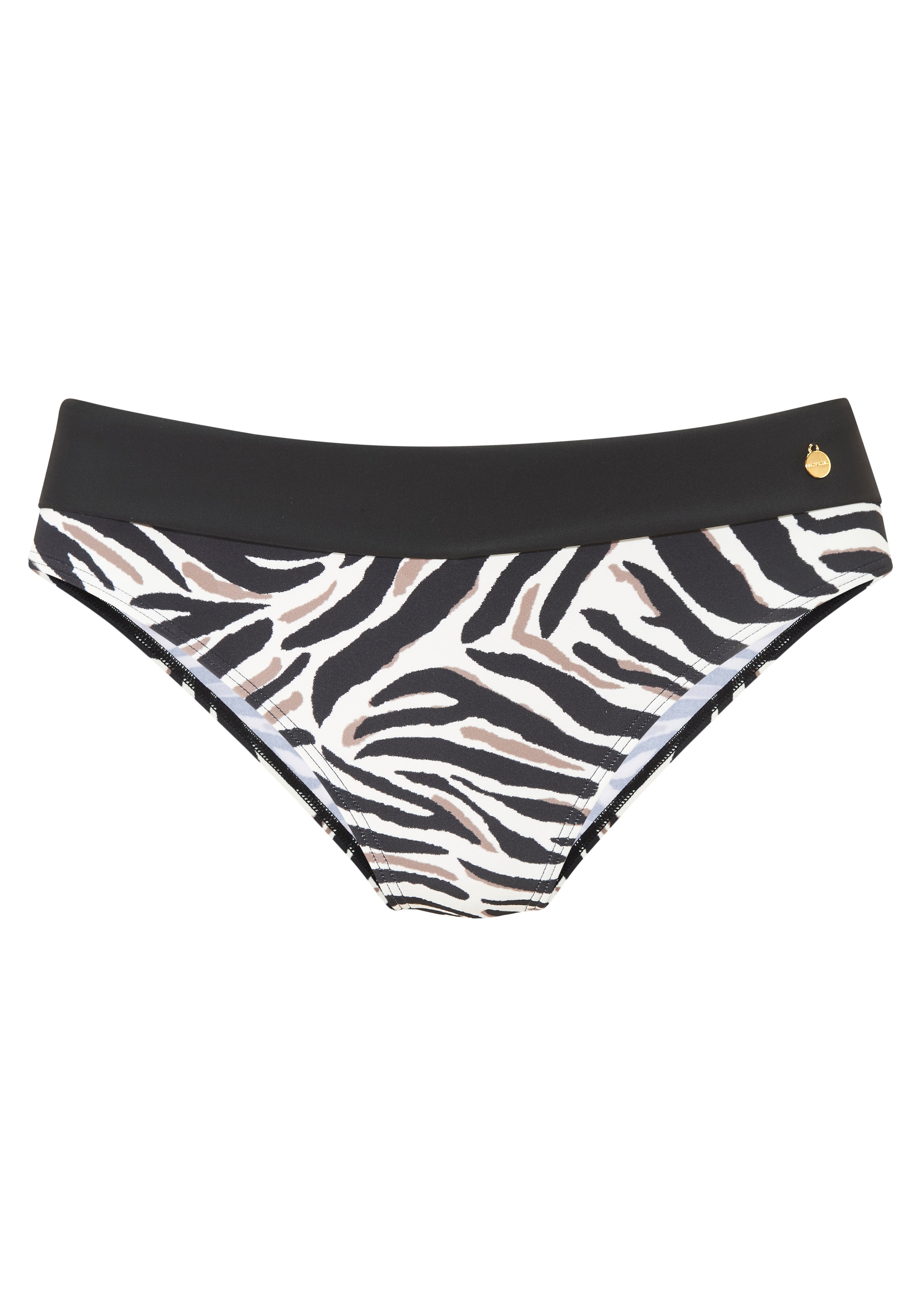 LASCANA Bikini-Hose »Debbie« mit abstraktem Animal-Print