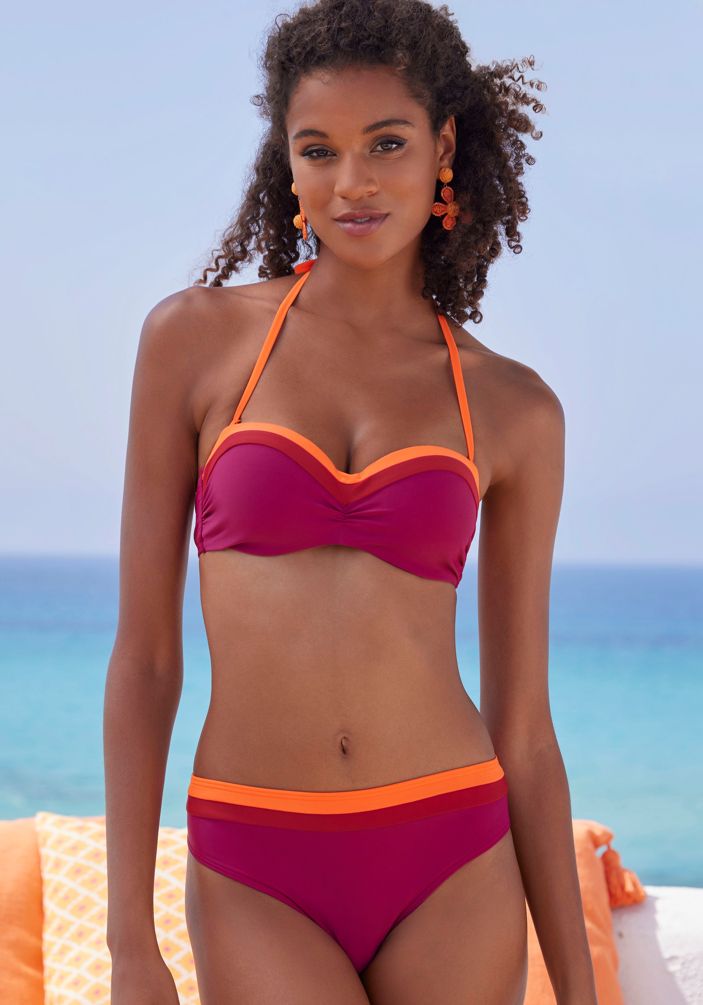 s.Oliver Bikini-Hose »Yella«, mit kontrastfarbenen Details