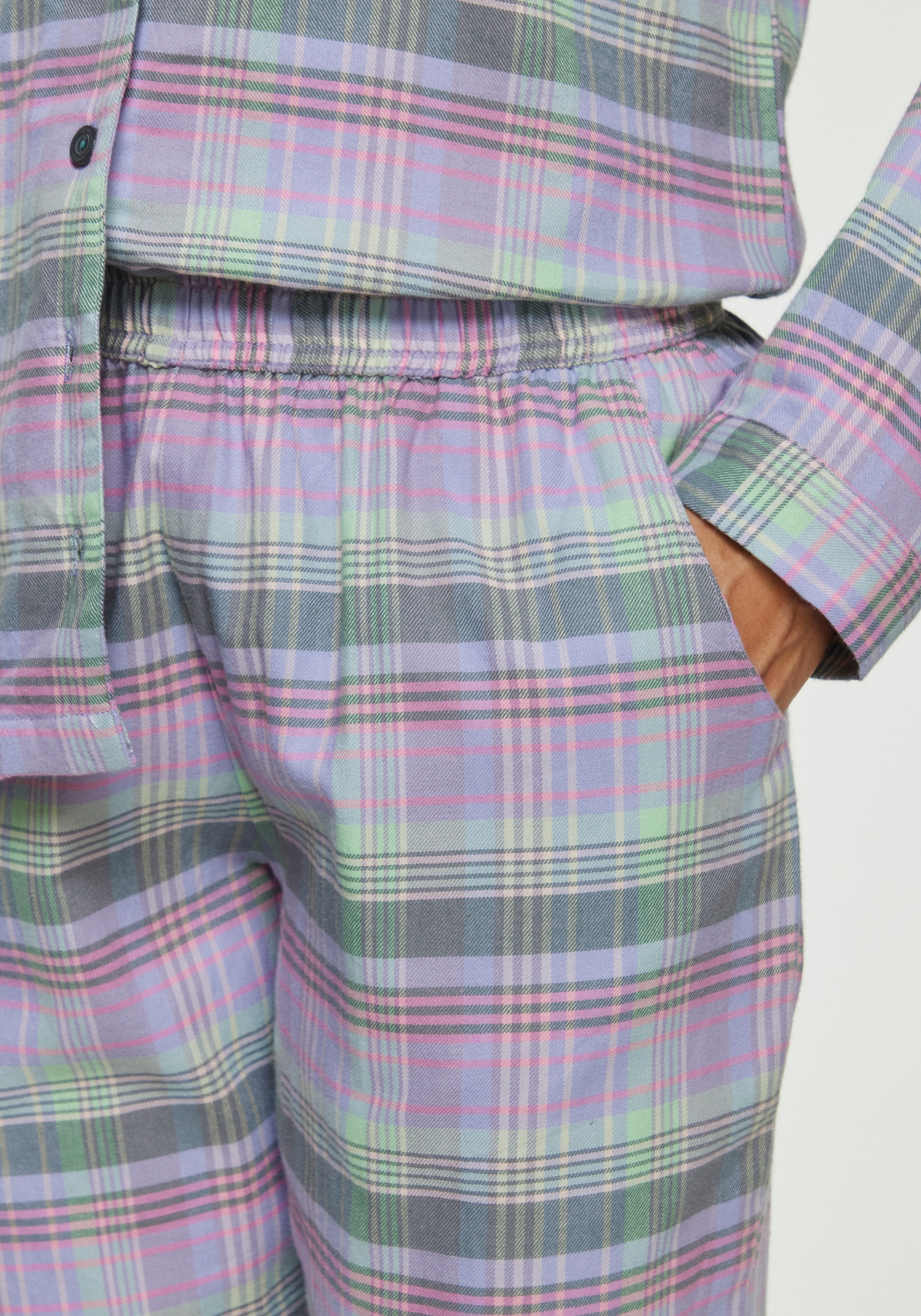 Vivance Dreams Pyjama, (2 tlg.), aus kuschelig weichem Flanell