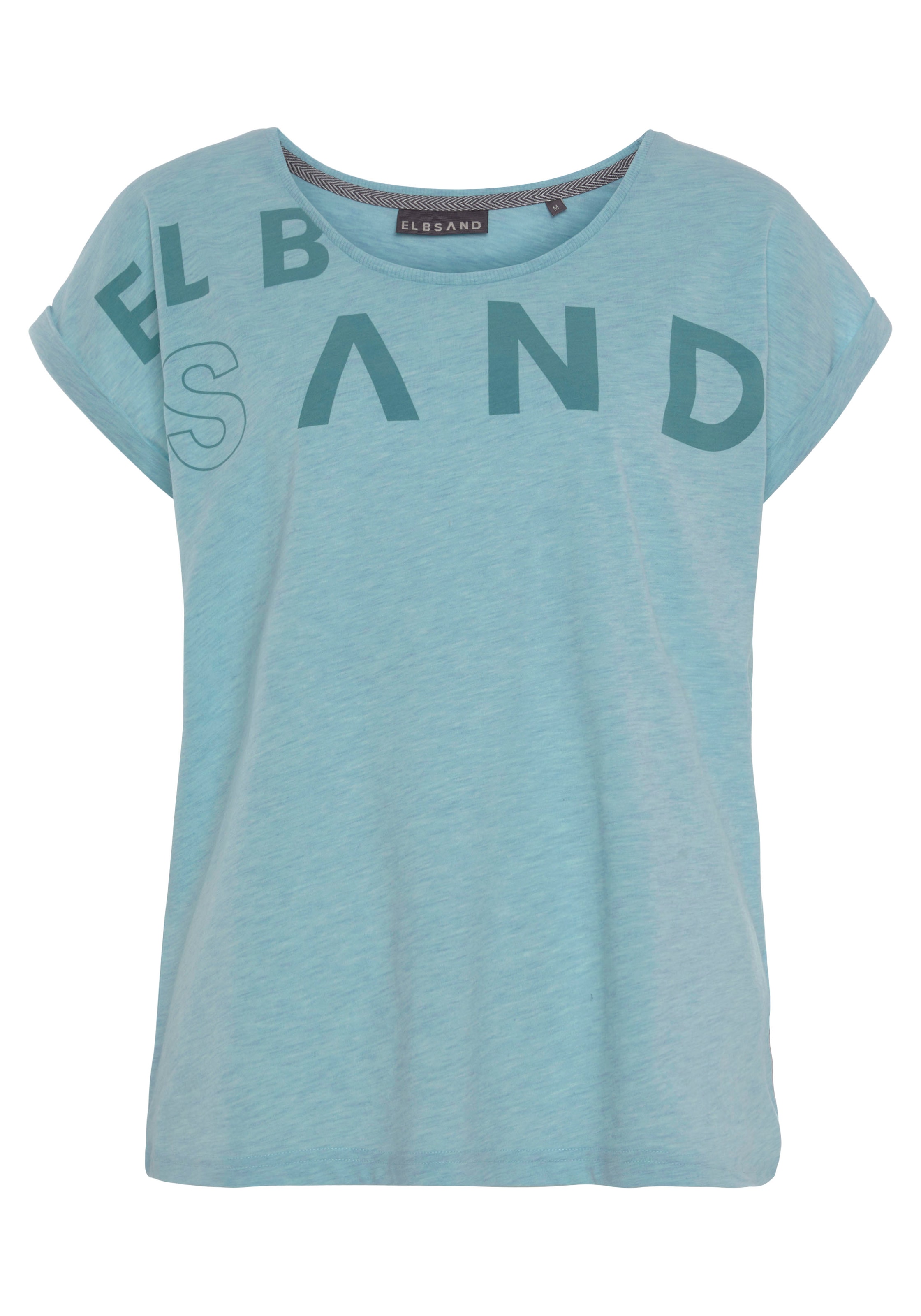 Elbsand T-Shirt, aus weichem Jersey, Kurzarmshirt, sportlich und bequem