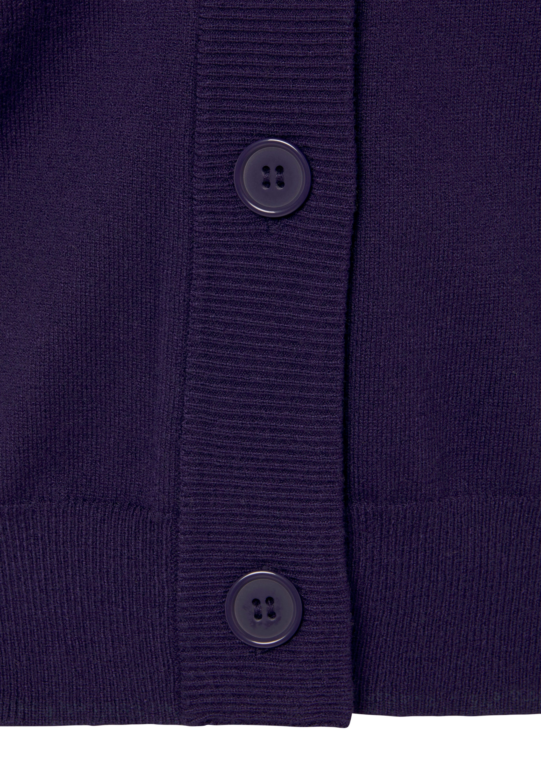 LASCANA Strickjacke, in kurzer Form, Loungewear